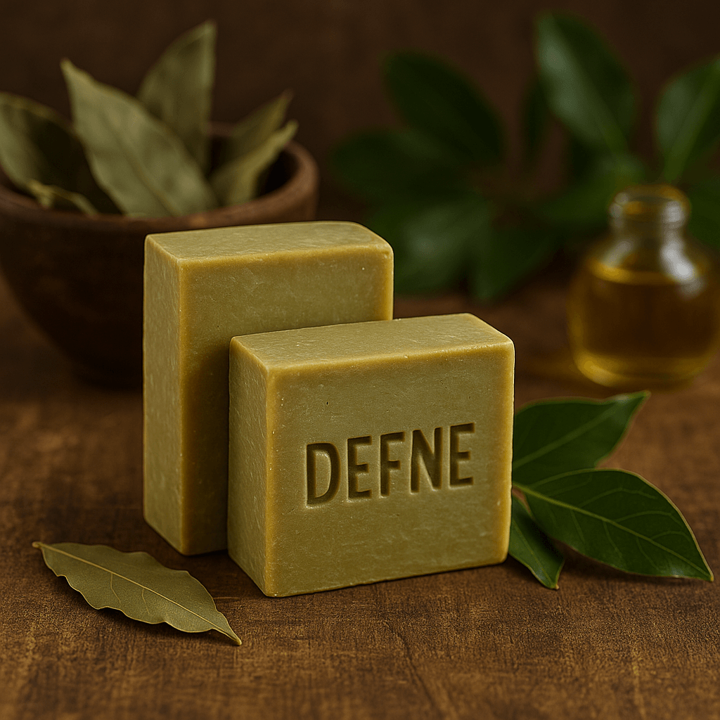 Defneli Sabun | Doğal El Yapımı Cilt Temizleme ve Bakım Sabunu 1 Kg