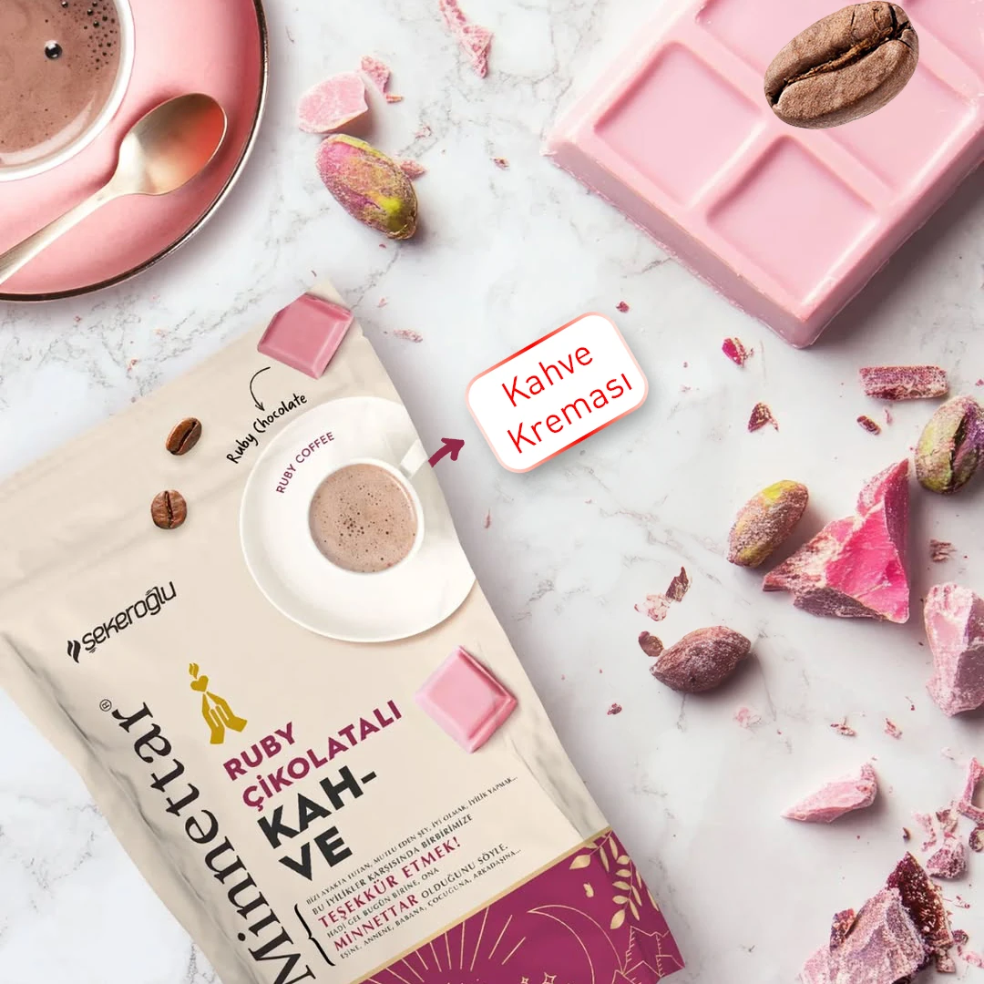 Minnettar Ruby Çikolatalı Kahve 165 Gr
