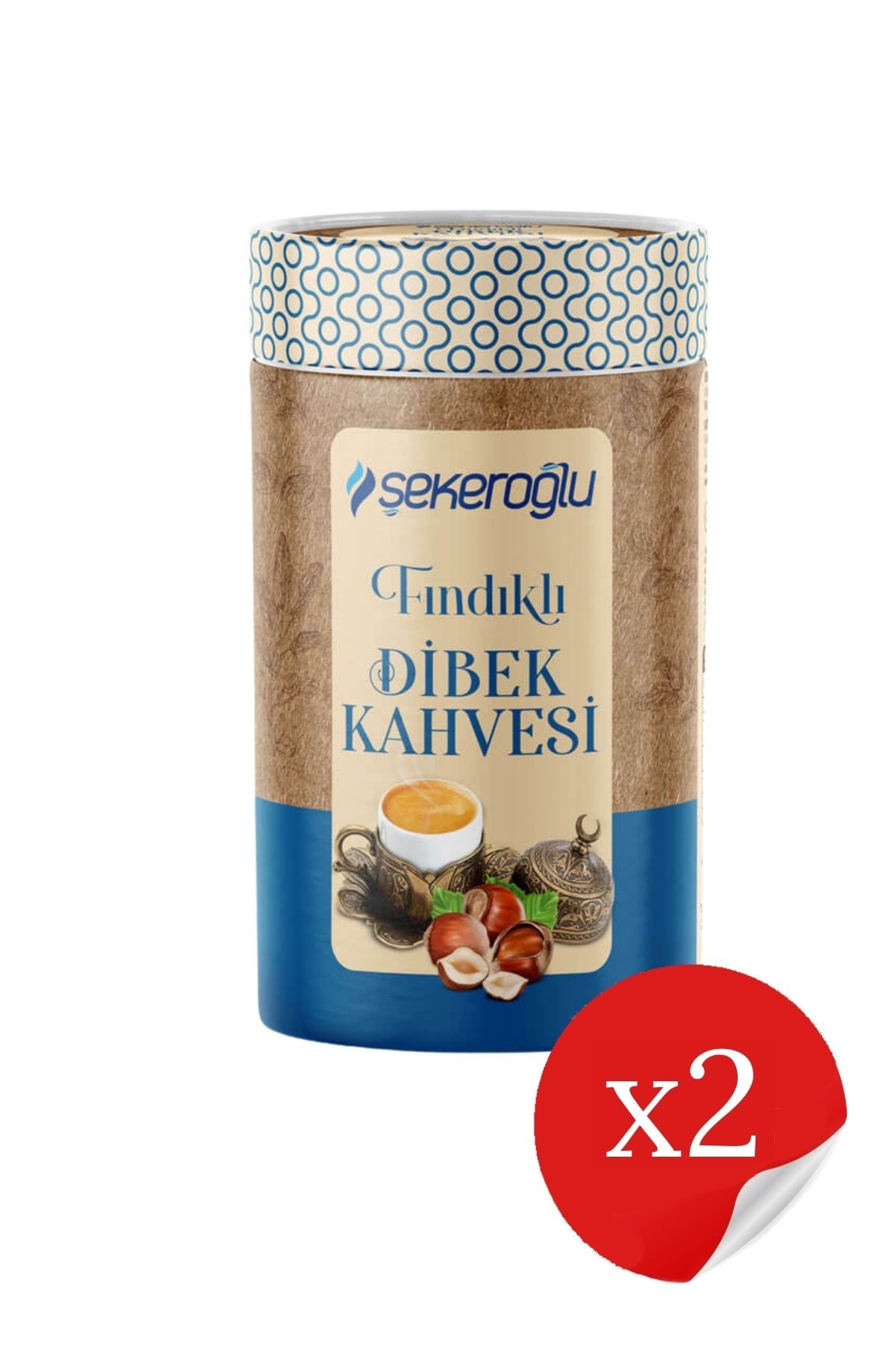 Fındıklı Dibek Kahvesi 200 gr Silindir ( 2 Adet )