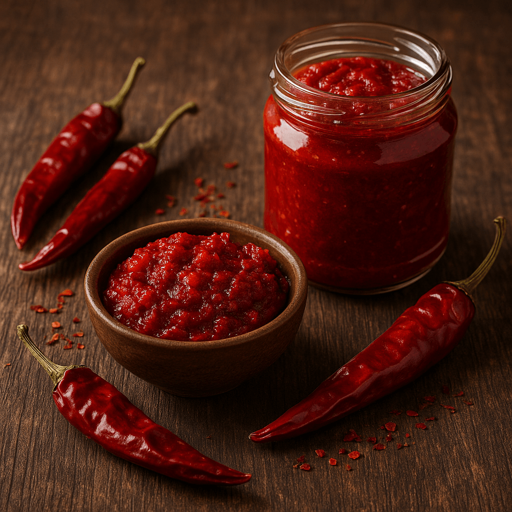 Acı Biber Salçası 1 kg | Katkısız ve Yoğun Lezzet