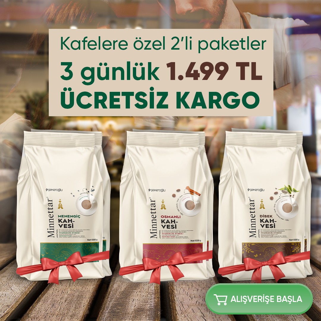 Minnettar Kafelere Özel 1000 Gr Paket Set