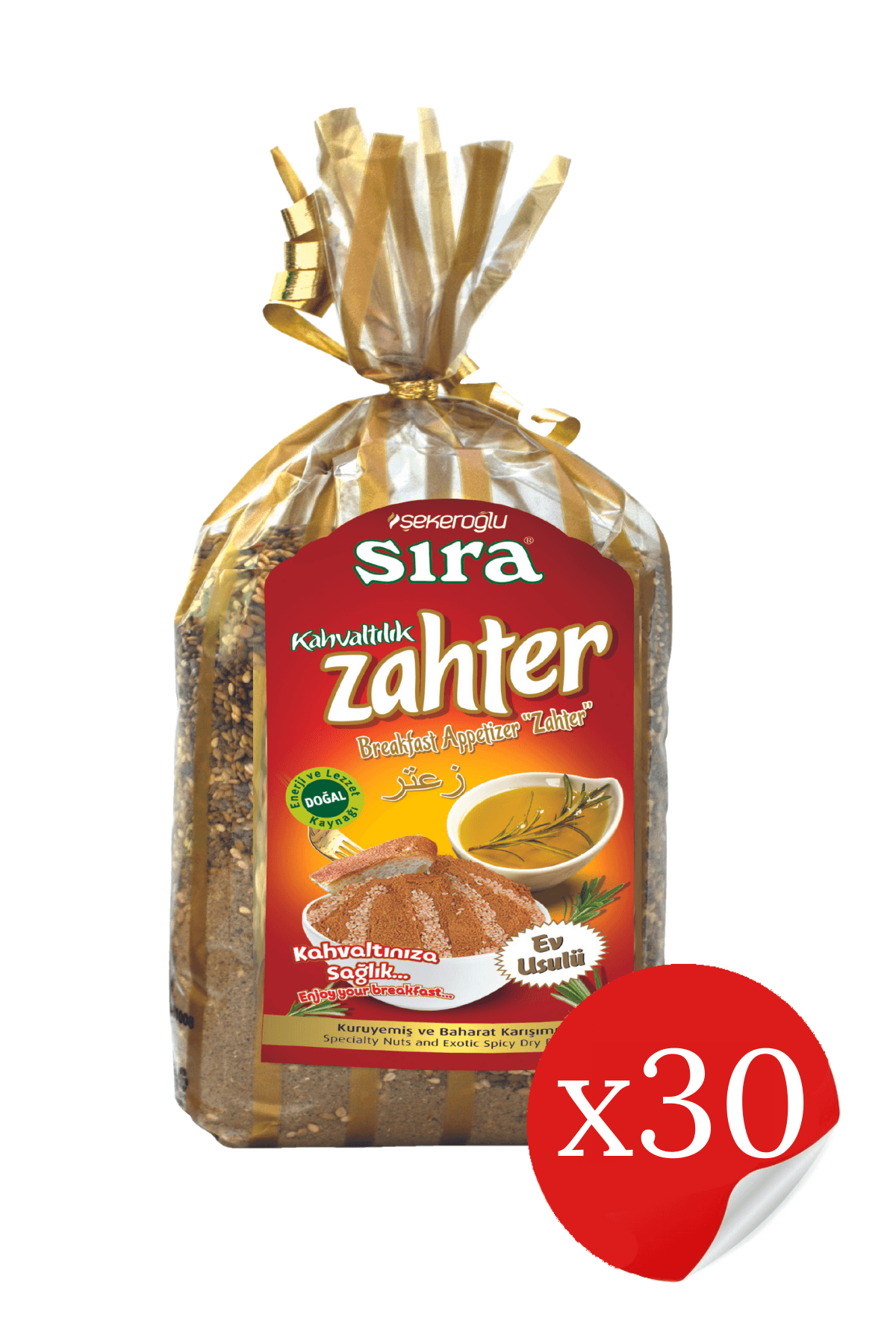 Ev Usulü Kahvaltılık Zahter 250 gr ( 30 Adet )