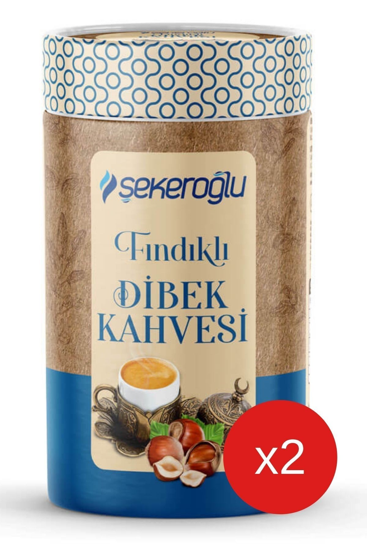 Fındıklı Dibek Kahvesi 200 gr Silindir ( 2 Adet )