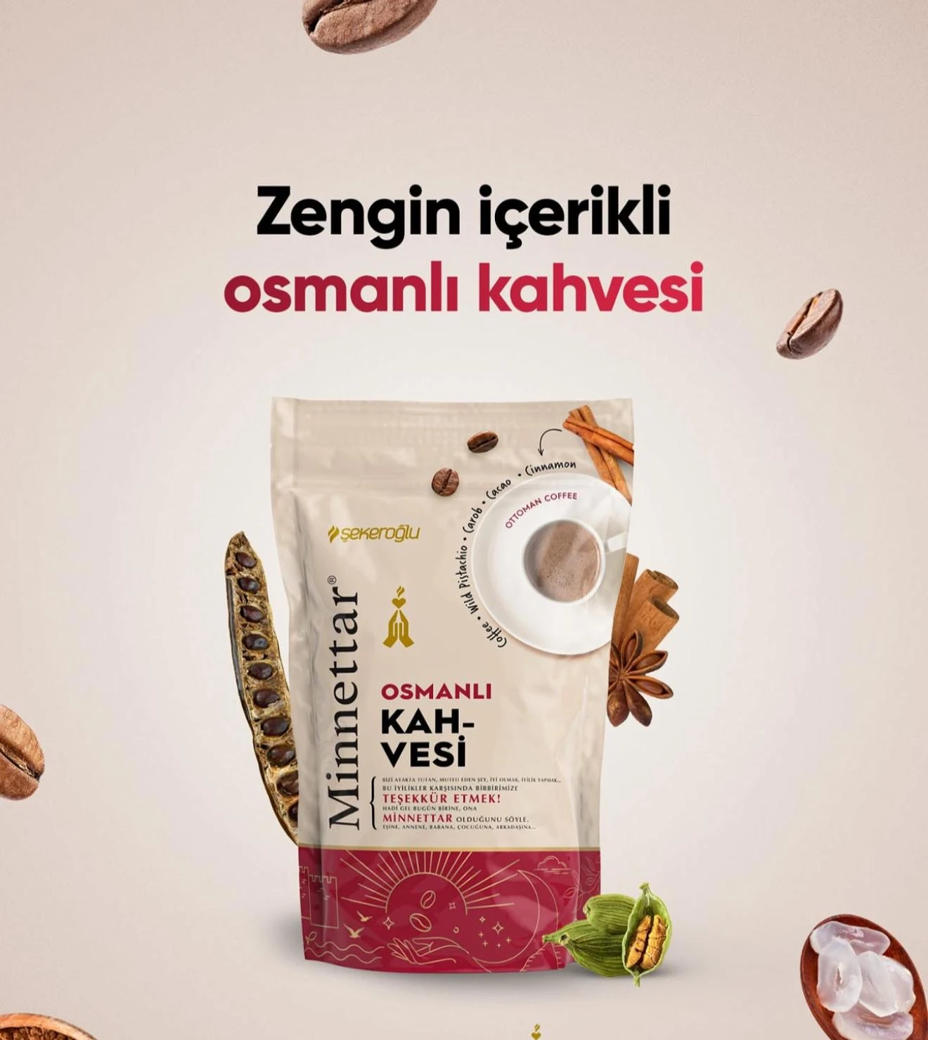 Minnettar Osmanlı Kahvesi 165 gr