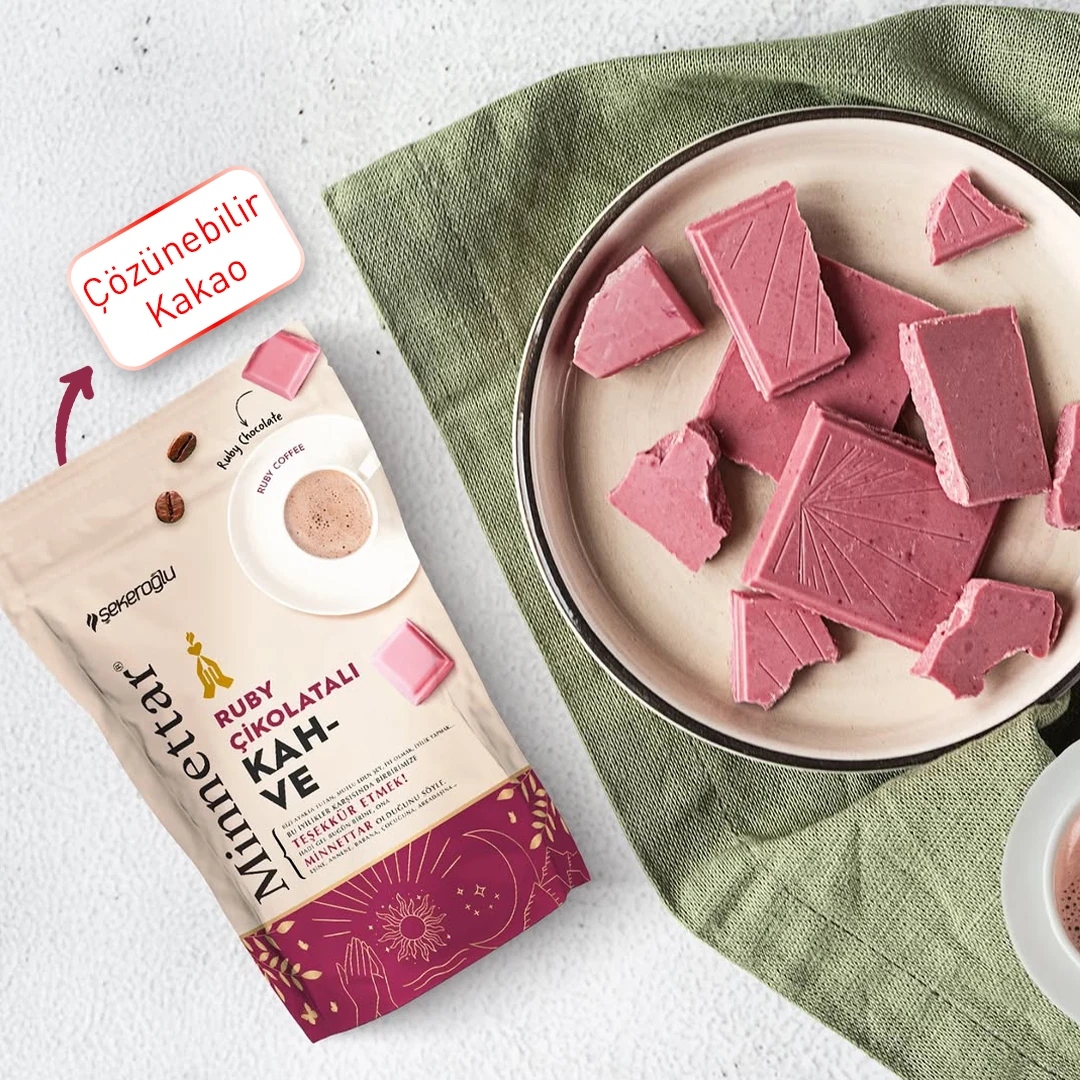 Minnettar Ruby Çikolatalı Kahve 165 Gr