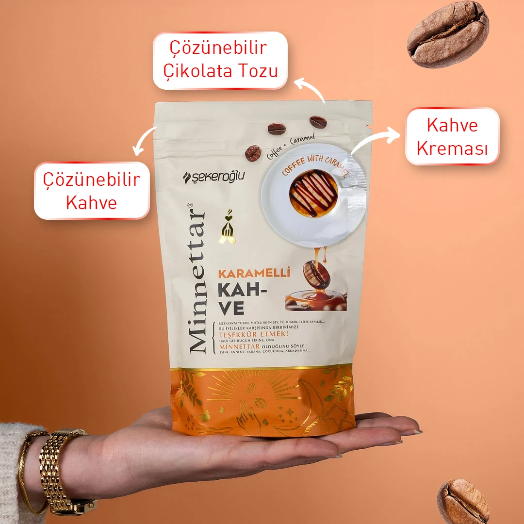 Minnettar Karamelli Kahve 165 Gr