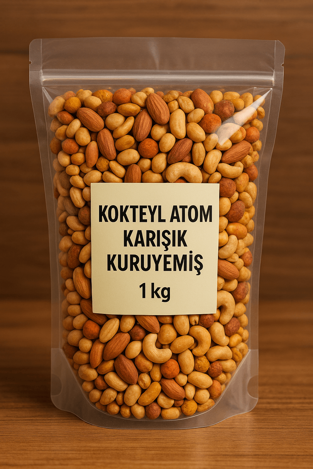 Kokteyl Atom Karışık Kuruyemiş 1 kg – Taptaze, Enerji Deposu Karışım