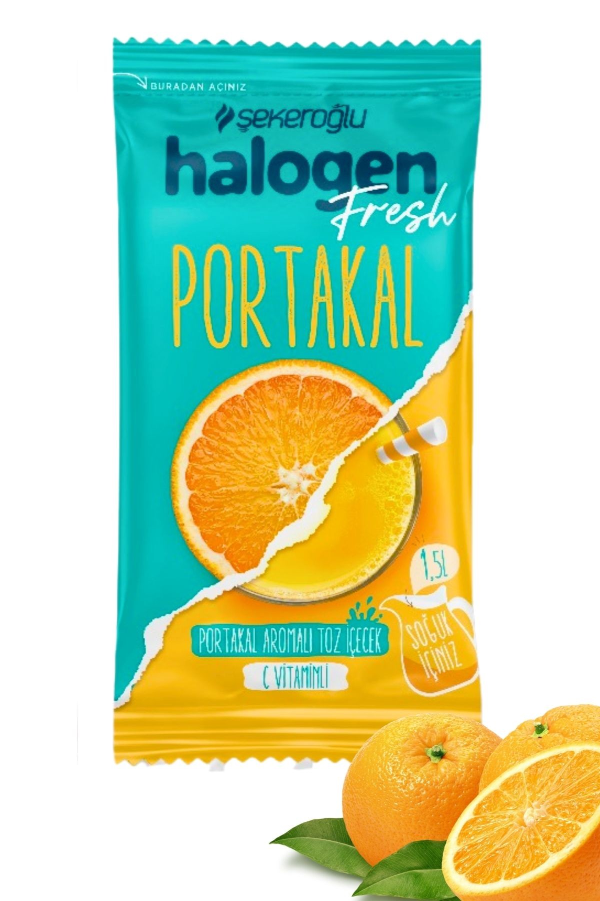 Halogen Portakal Içecek Tozu 9 Gr * 4 Adet