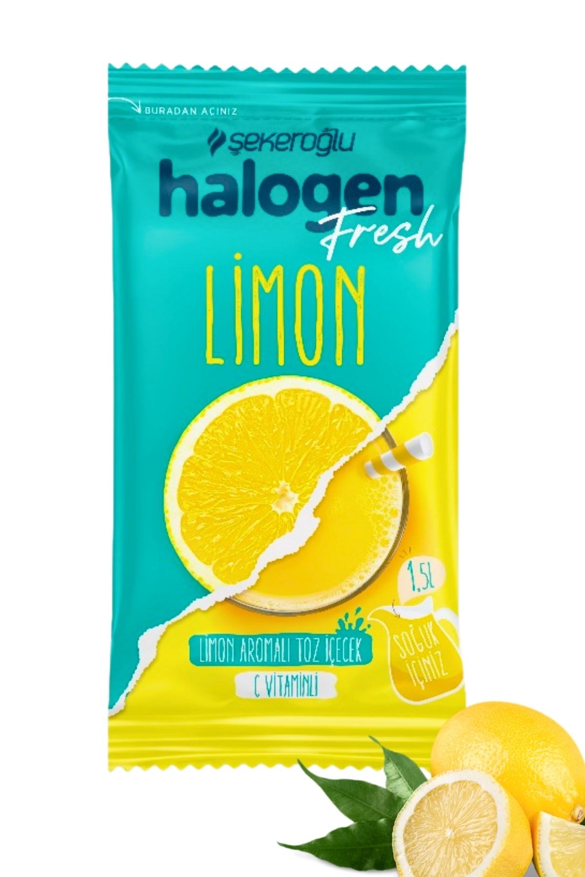 Halogen Limon İçecek Tozu 9 Gr x 4 Adet