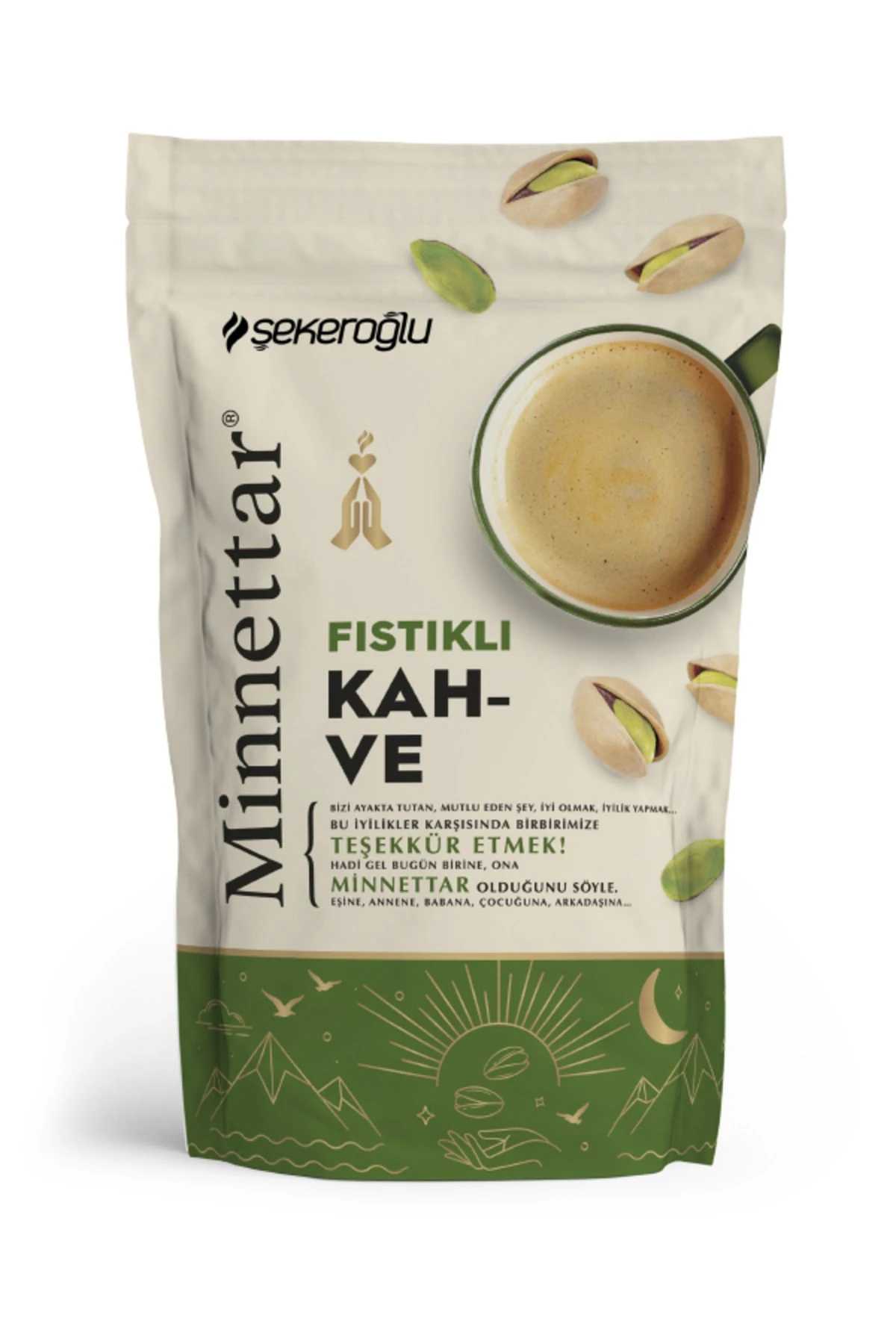 Minnettar Fıstıklı Kahve 165 GR