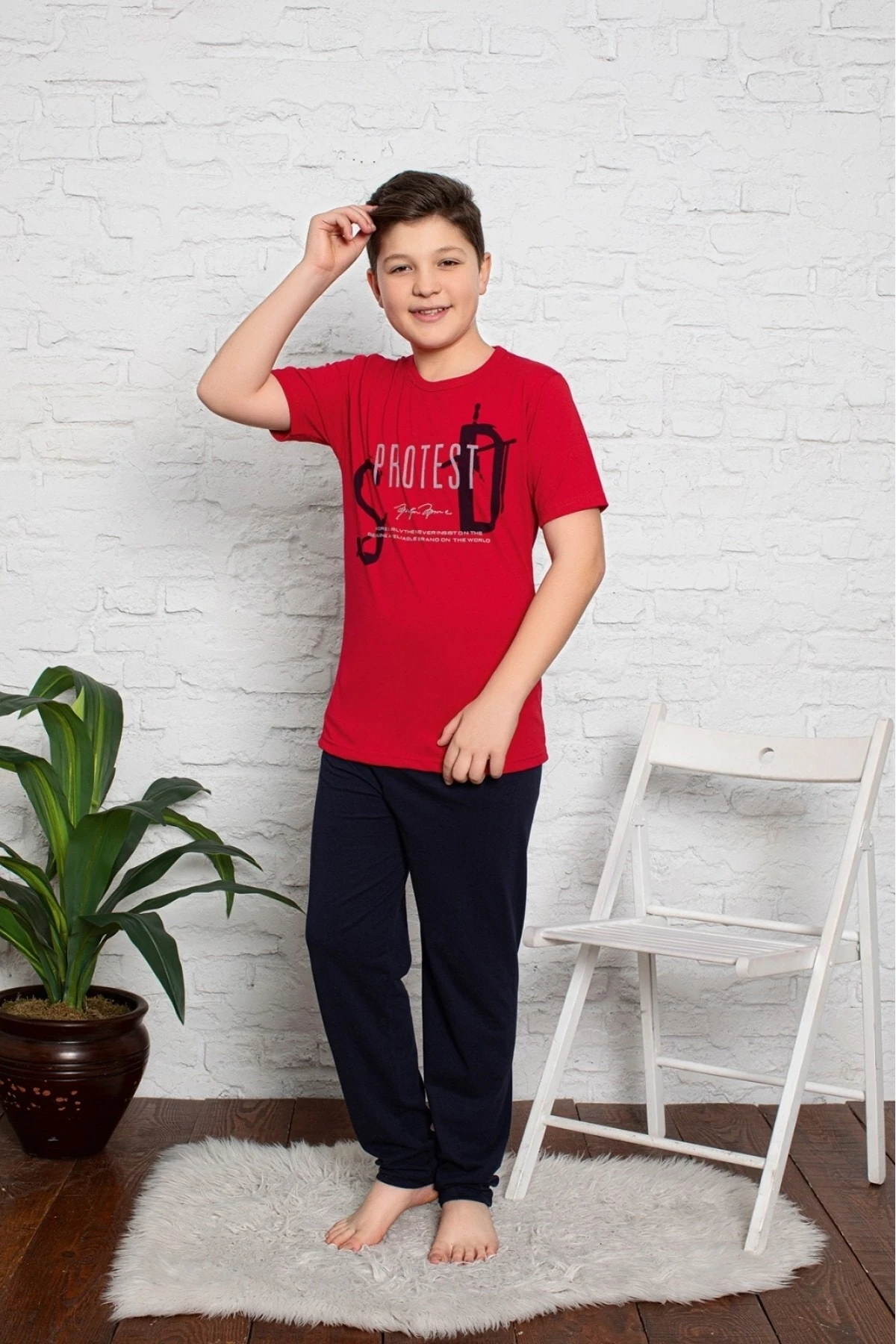 Erkek Çocuk Pijama Takımı