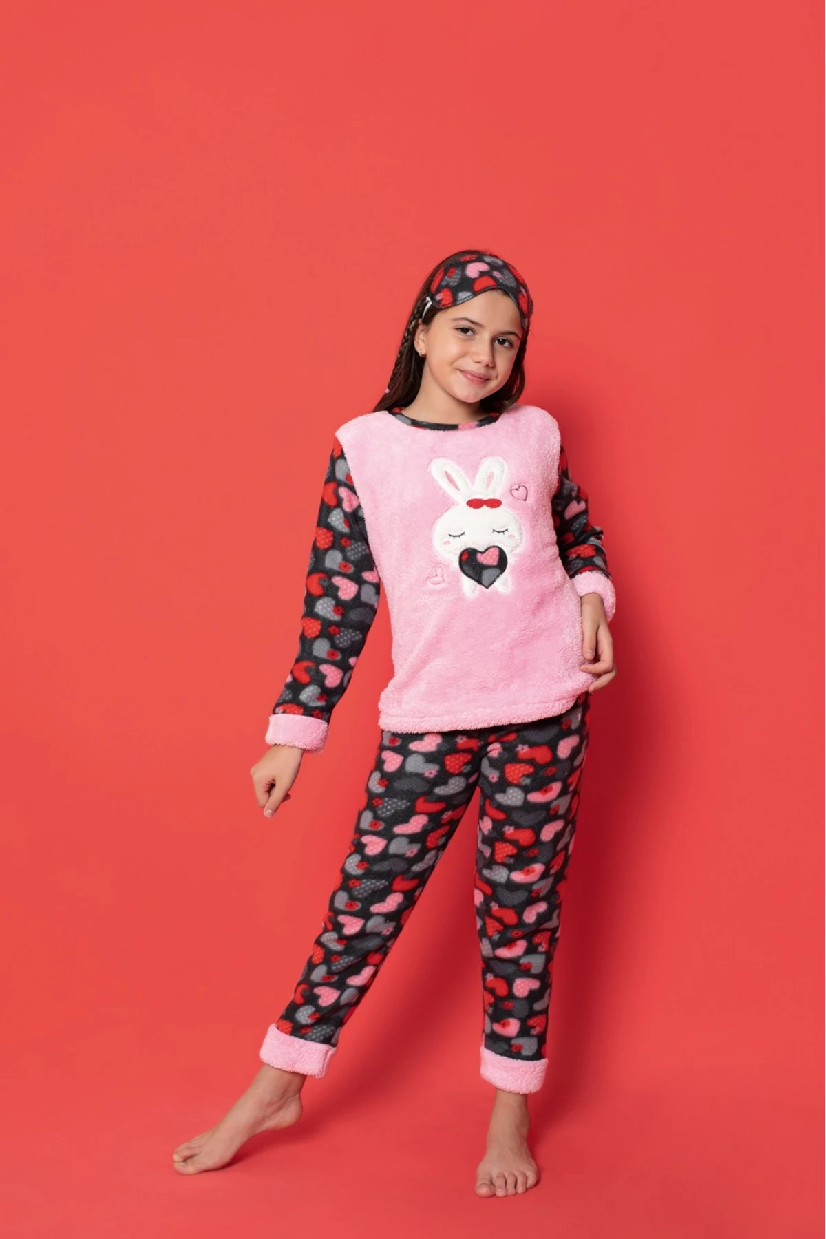 Çocuk Polar Pijama Takımı