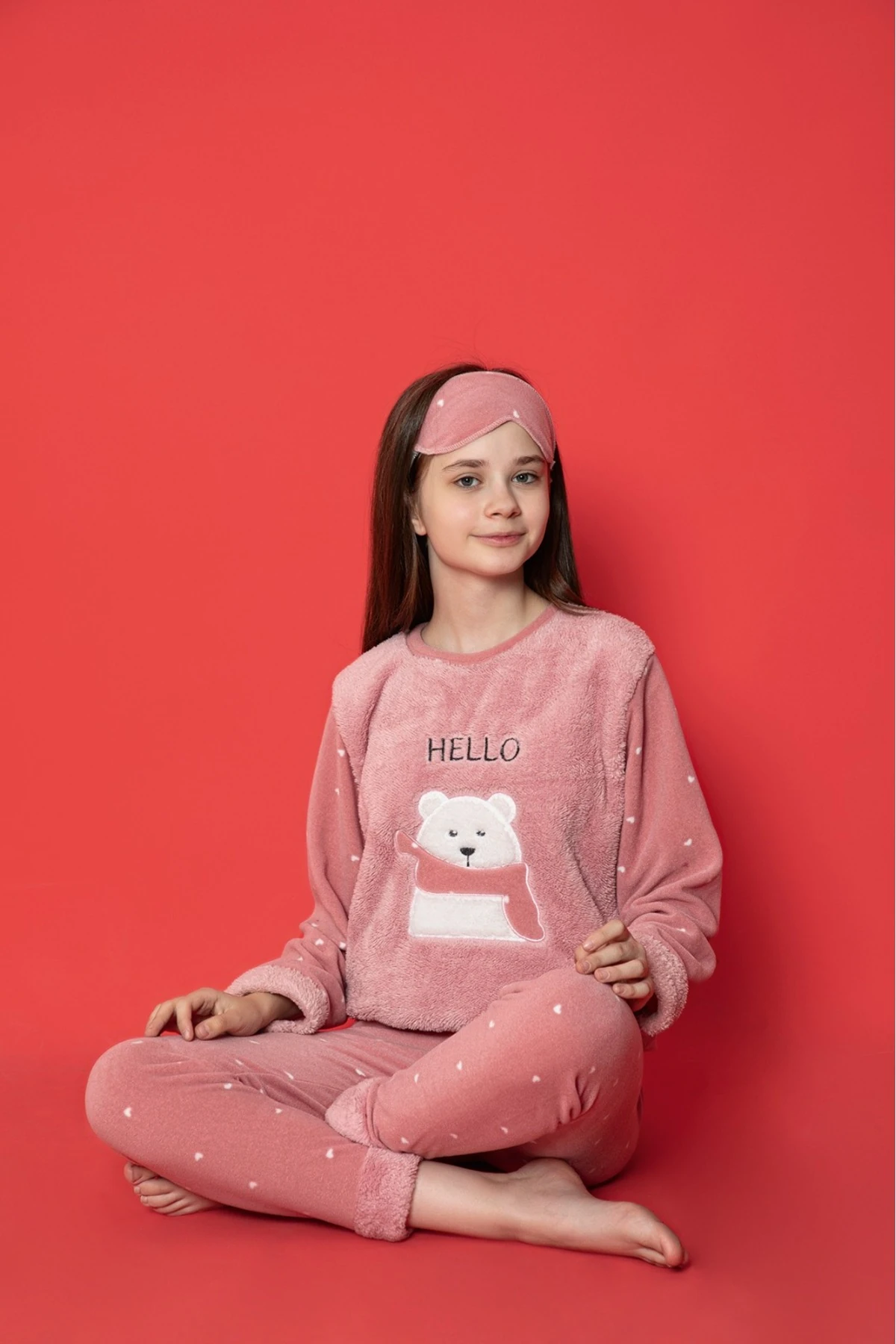 Çocuk Polar Pijama Takımı