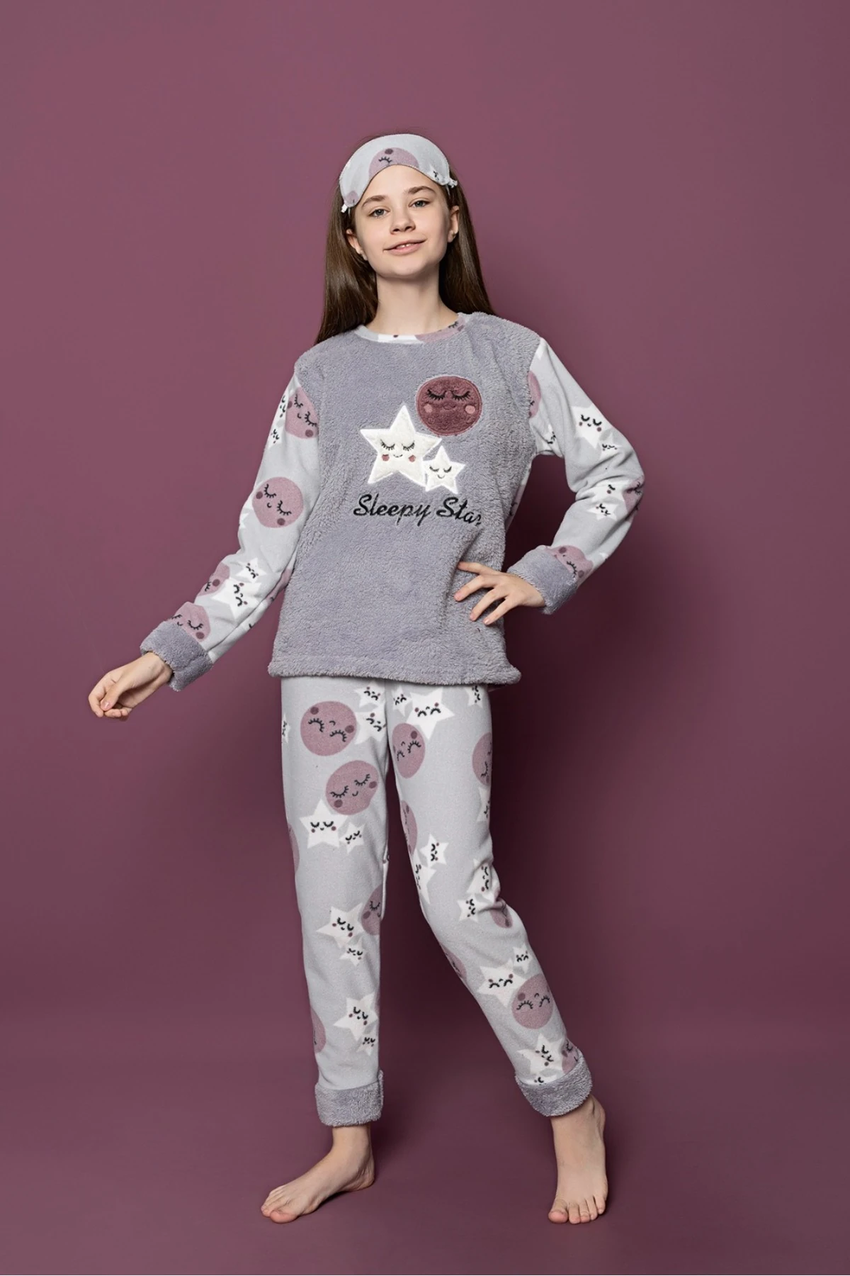Çocuk Polar Pijama Takımı