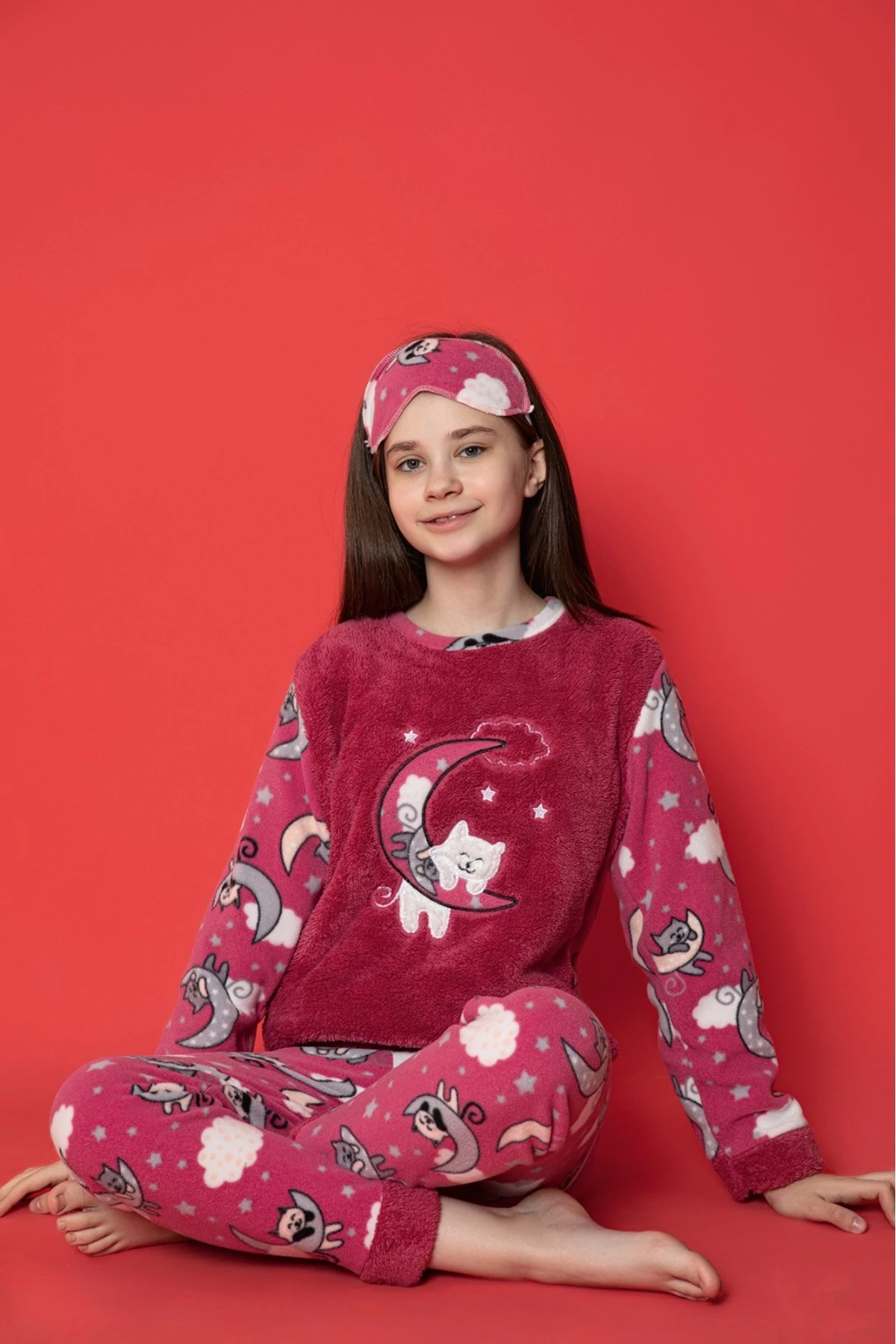 Çocuk Polar Pijama Takımı