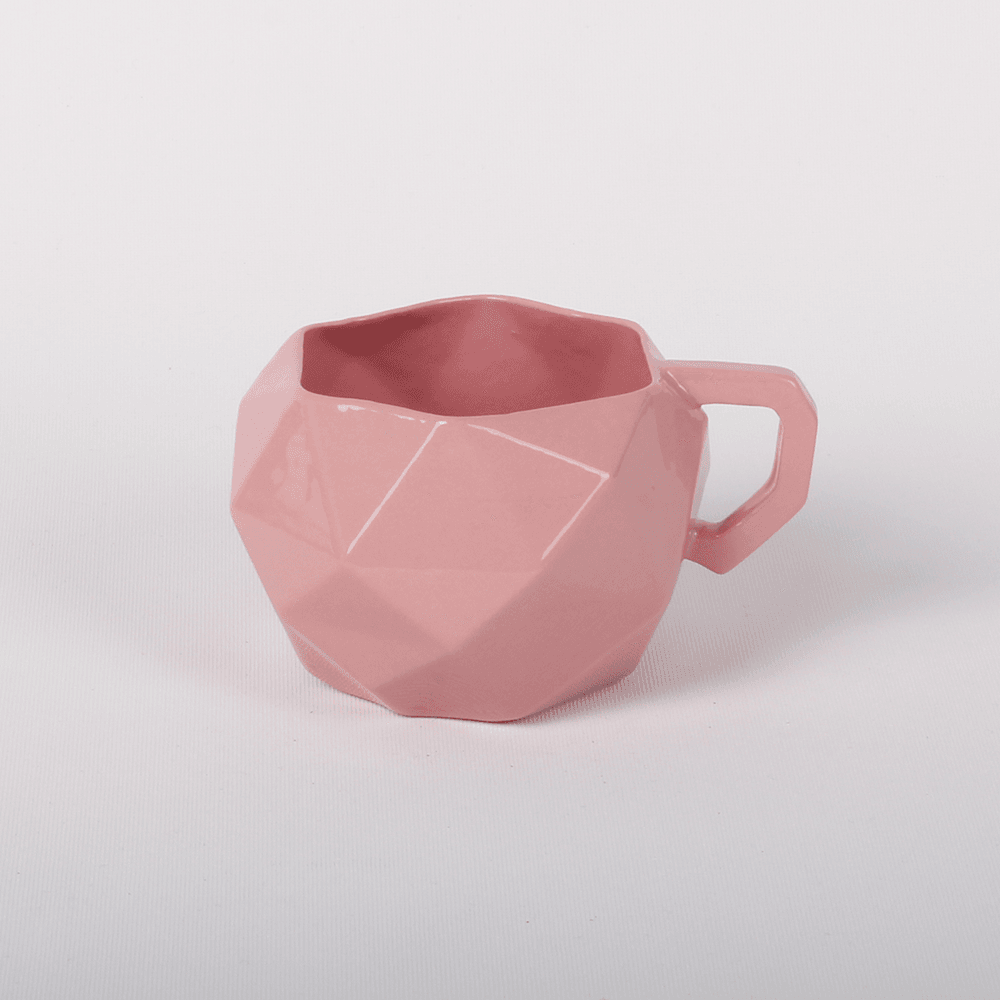 nefertiti mug - pink