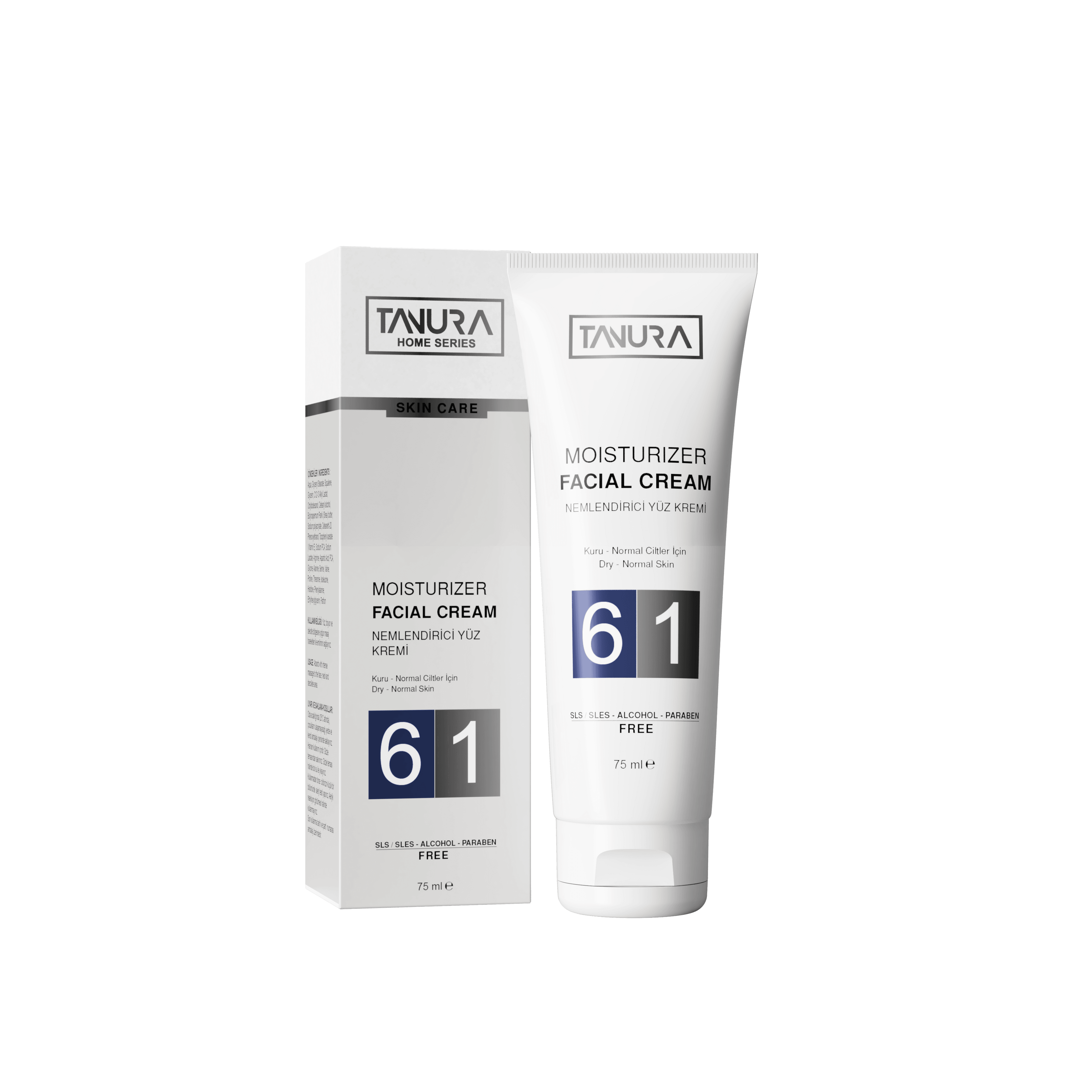 Tanura 6.1 Moisturizer Facial Cream – Yoğun Nemlendirici ve Cilt Dengesini Destekleyen Yüz Kremi