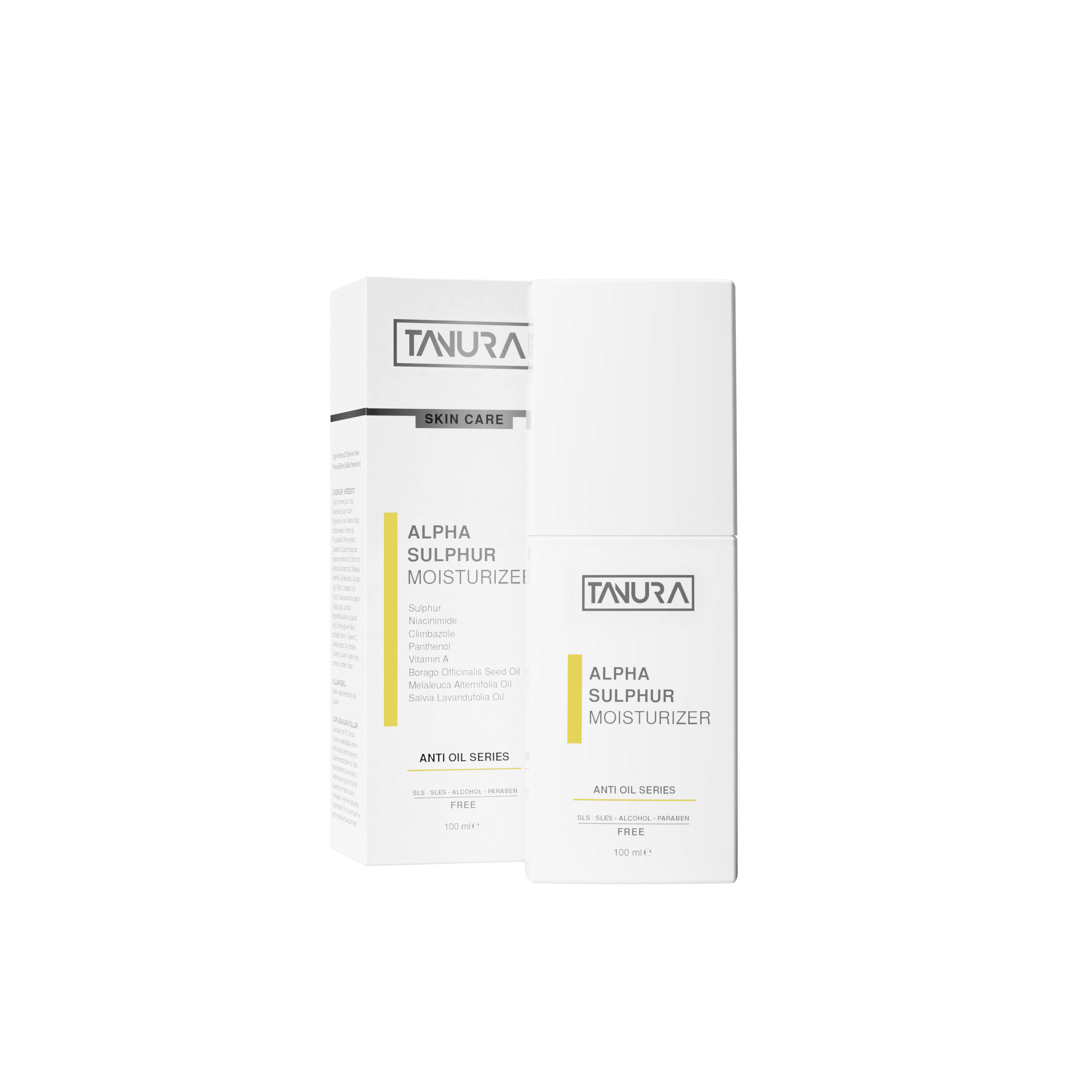 Tanura Alpha Sulphur Moisturizer – Akneli ve Yağlı Ciltler İçin Arındırıcı Nemlendirici Krem