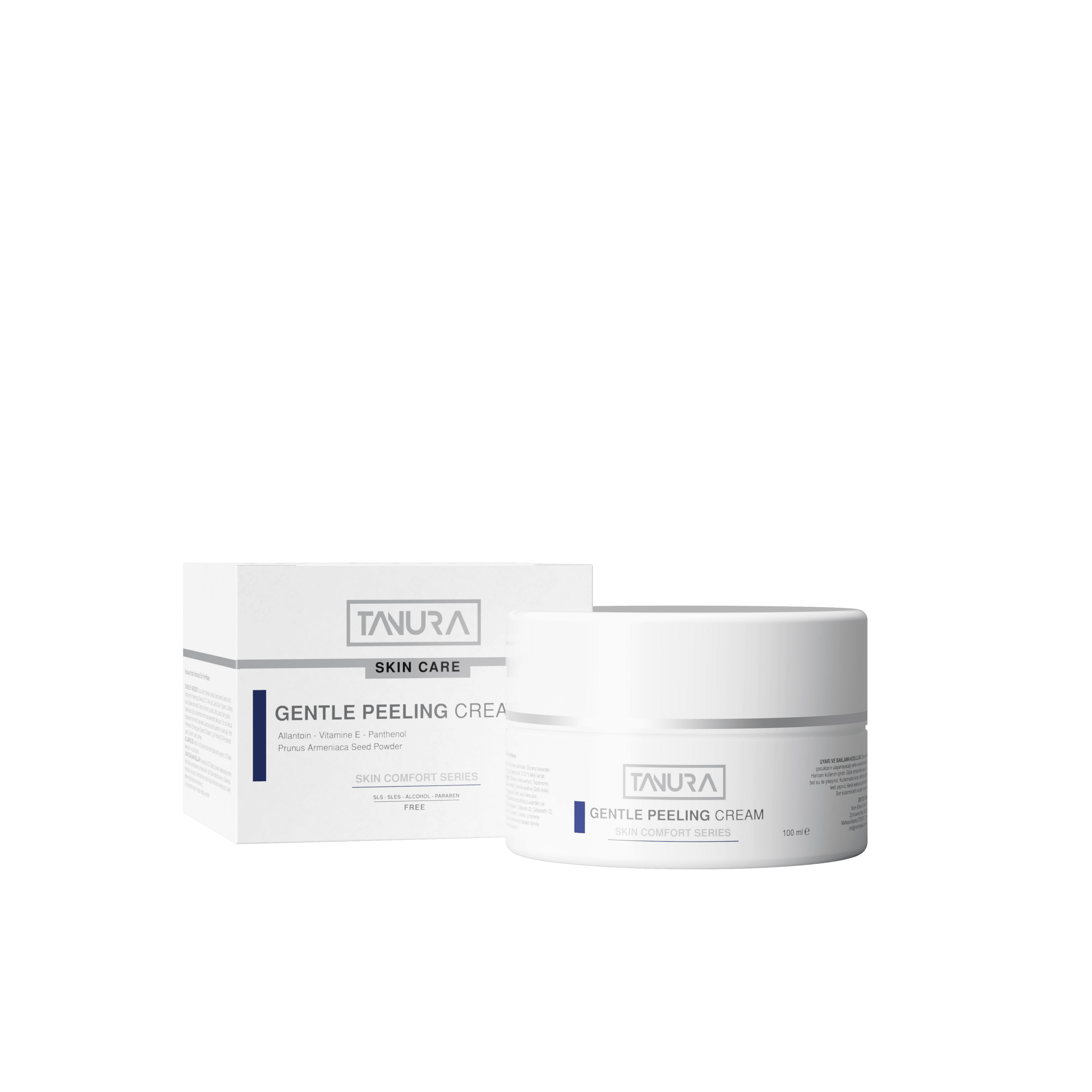 Tanura Gentle Peeling Cream – Hassas Ciltler İçin Arındırıcı ve Yenileyici Peeling Kremi