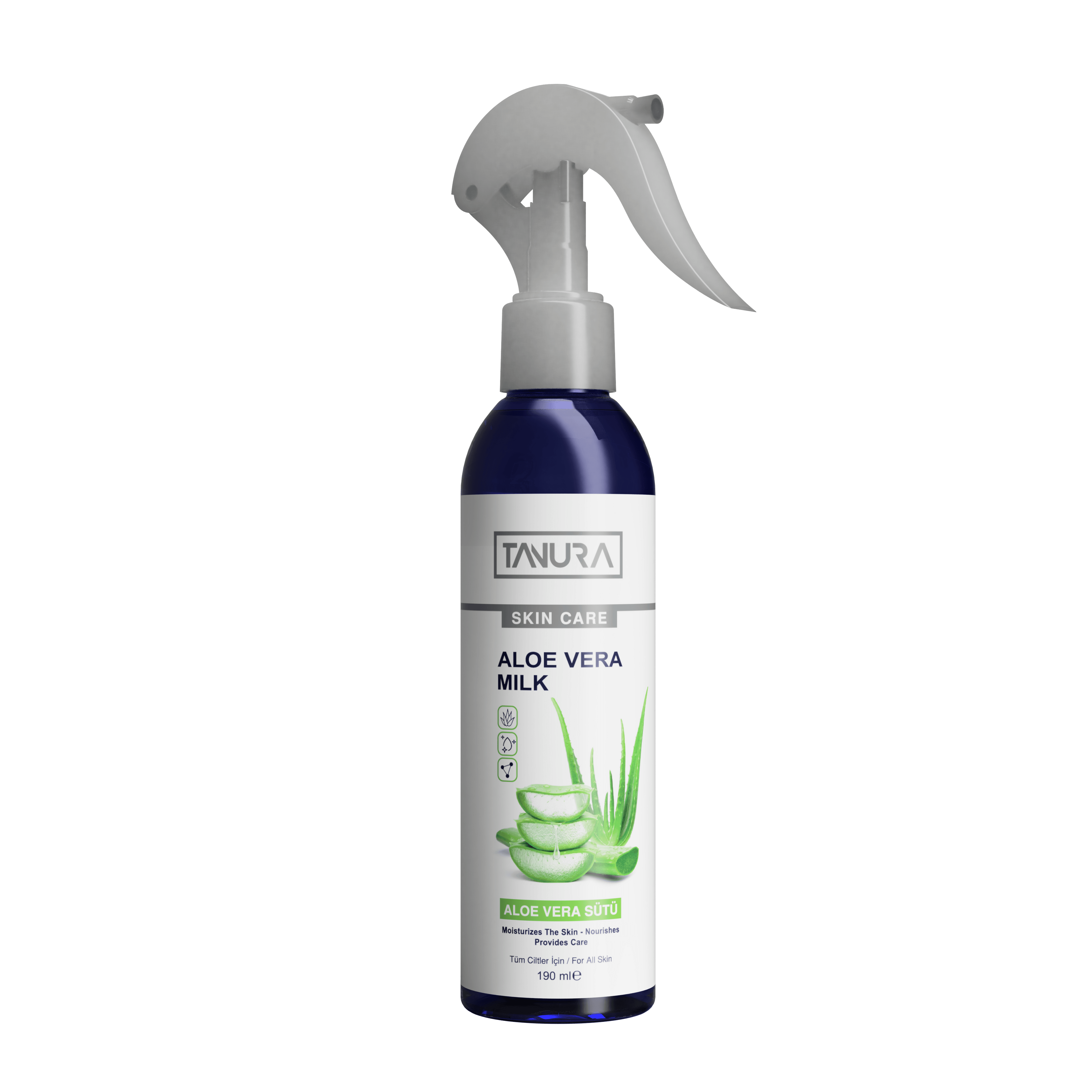 Tanura Aloe Vera Milk – Yatıştırıcı, Nemlendirici ve Ferahlatıcı Vücut Sütü
