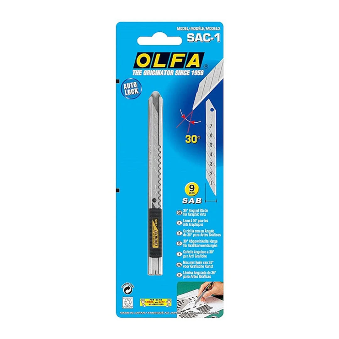 OLFA SAC-1 30 Derece Maket Bıçağı