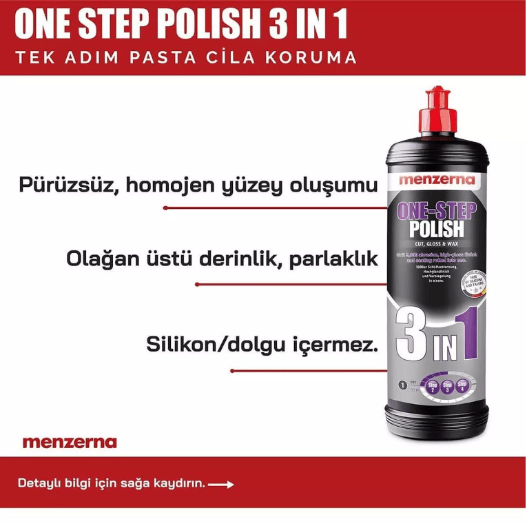 Menzerna One Step Polish 3 in 1 1lt