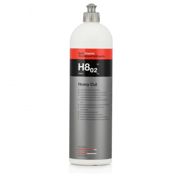 Koch Chemie H8.02 Heavy Cut - Ağır Çizik Çıkarıcı Pasta 1000 ml