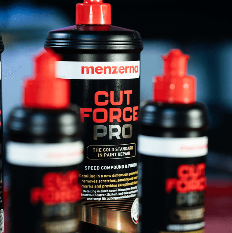 MENZERNA Cut Force Pro Altın Seri Ağır Çizik Giderici Kalın Pasta - 1 Lt