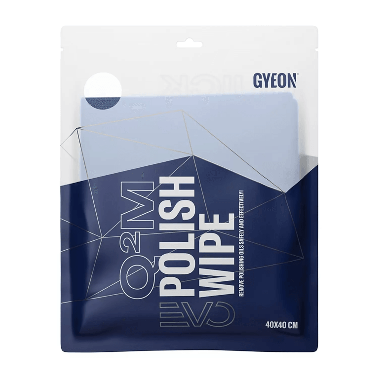 GYEON Q²M PolishWipe EVO Lazer Kesim Çift Yönlü Cila Bezi - 40x40 Cm