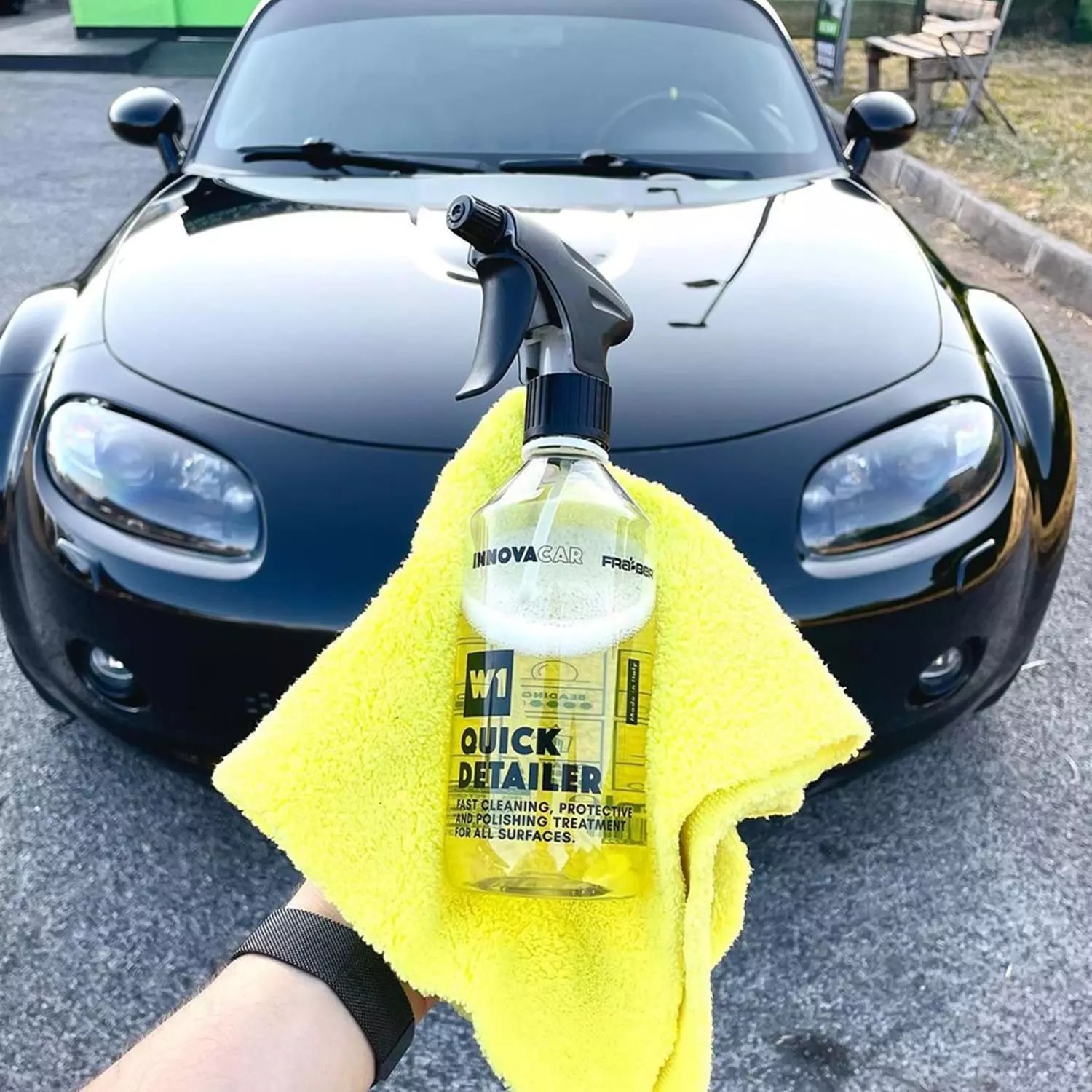 INNOVACAR W1 QUICK DETAILER Yüzey Koruyucu ve Parlatıcı Hızlı Cila - 500 ml