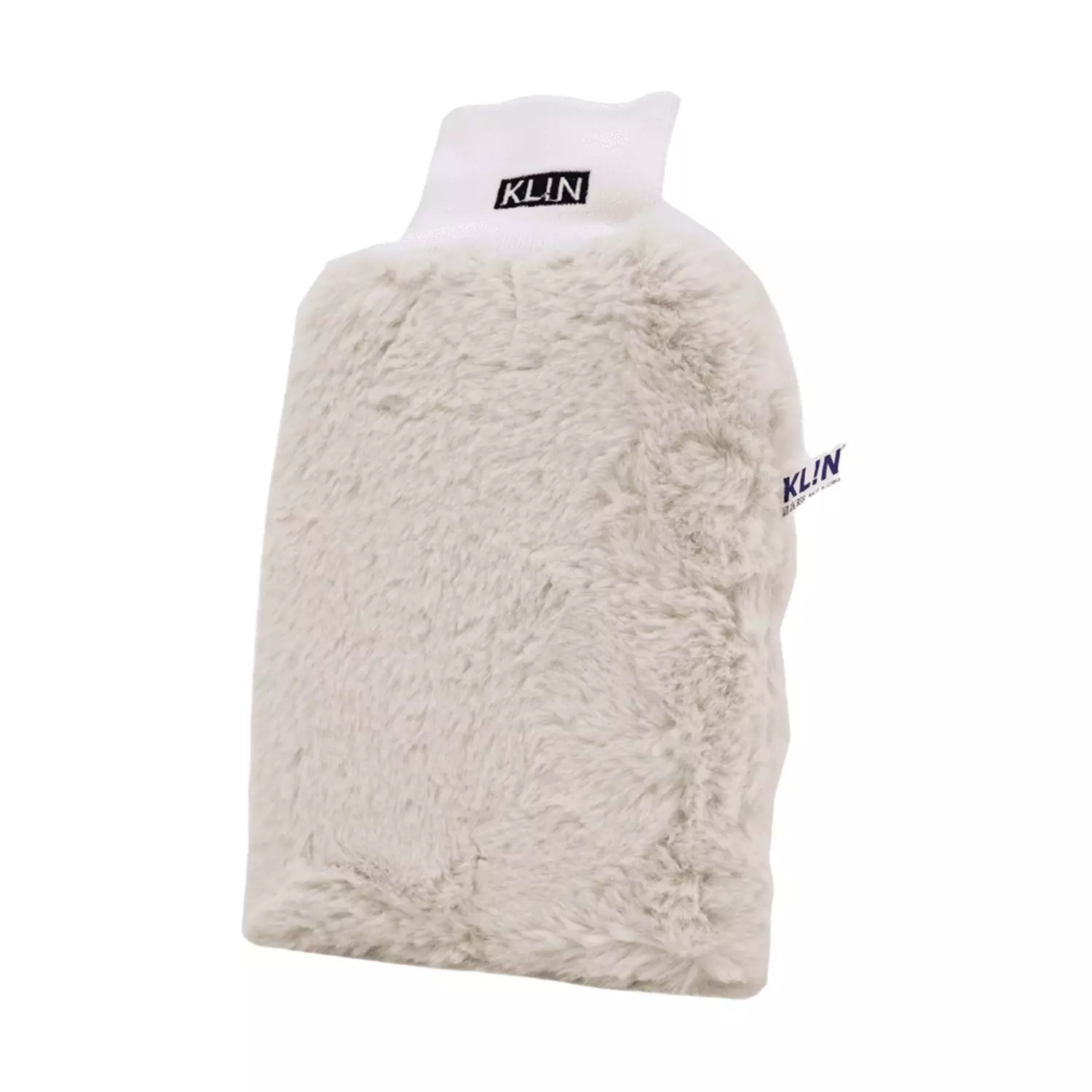 KLIN Softy HD Wash Mitt Ultra Yumuşak Uzun Tüylü Mikrofiber Araç Yıkama Eldiveni (Açık Bej) - 23x16 cm