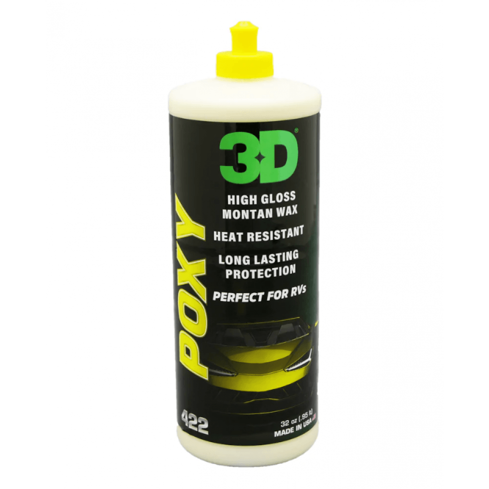 3D Poxy Montan Wax Boya koruma Cila 1Lt