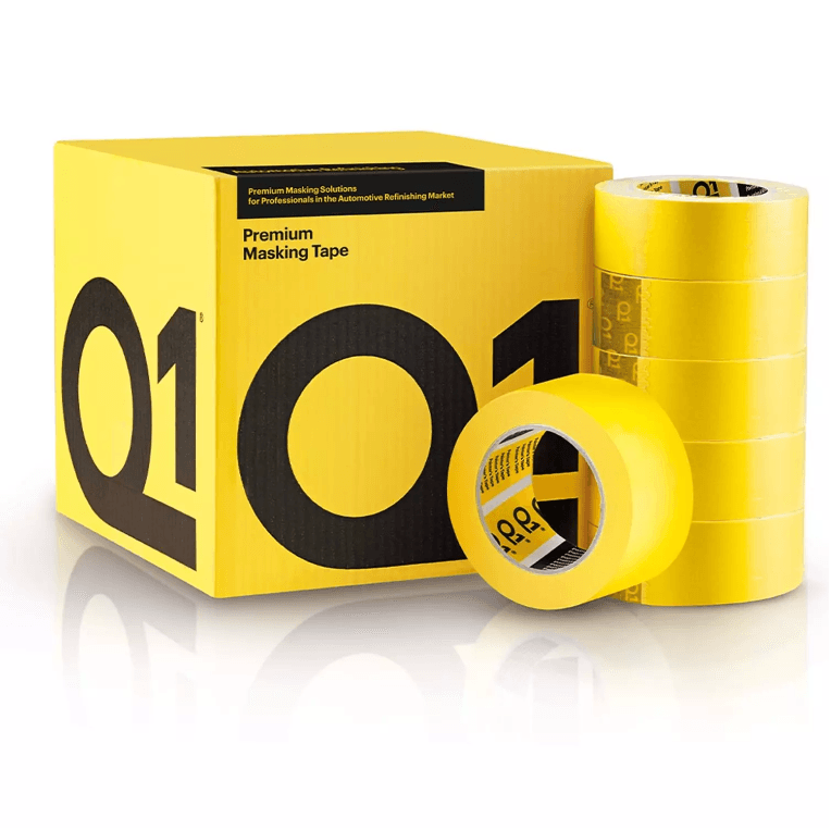 Q1 Premium Maskeleme Bantı Sarı - 48mm X 50 Metre