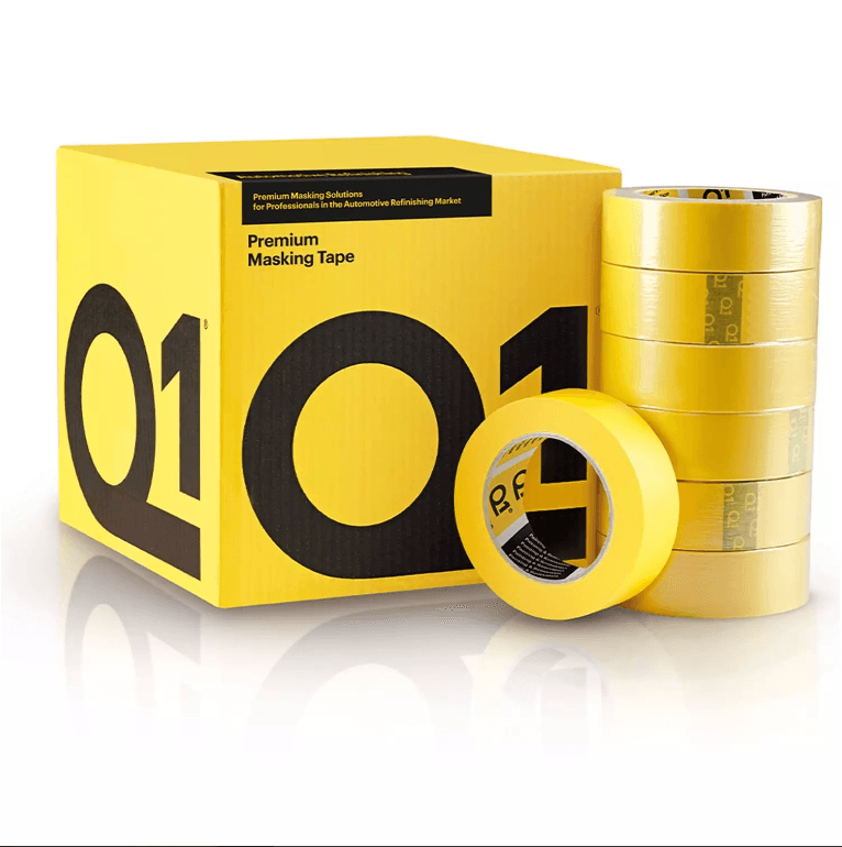 Q1 Premium Maskeleme Bantı Sarı - 36mm X 50 Metre