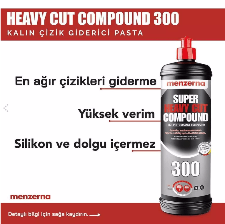 menzerna super heavy cut compound 300 1lt