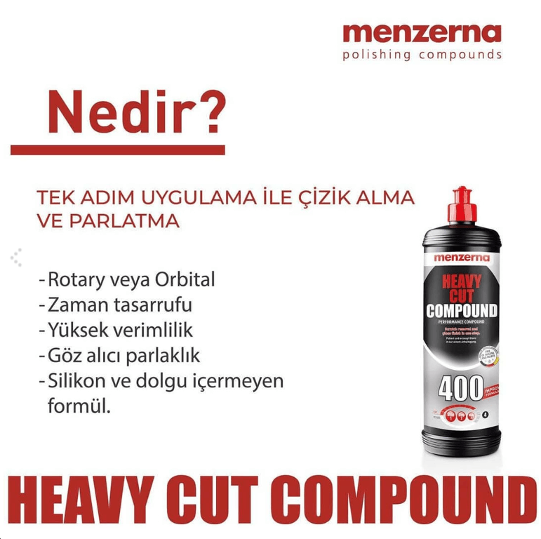 Menzerna Heavy Cut Compound 400 250 ml