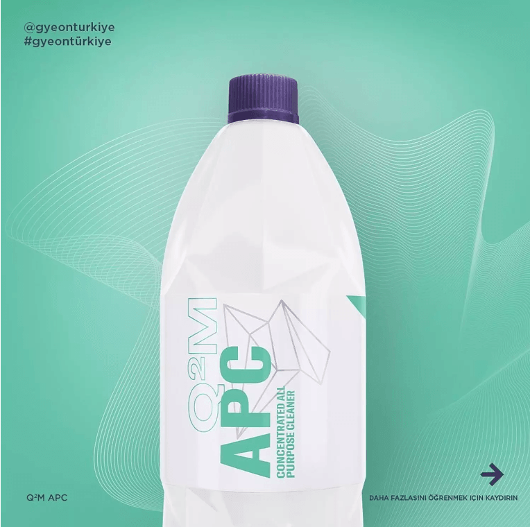 GYEON Q²M APC Konsantre Genel Yüzey Temizleyici - 1000 Ml Q2M APC 1000 ml