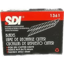 SDI Maket Biçaği Yedek Dar 30' Eğimli 1361 / 100'lü