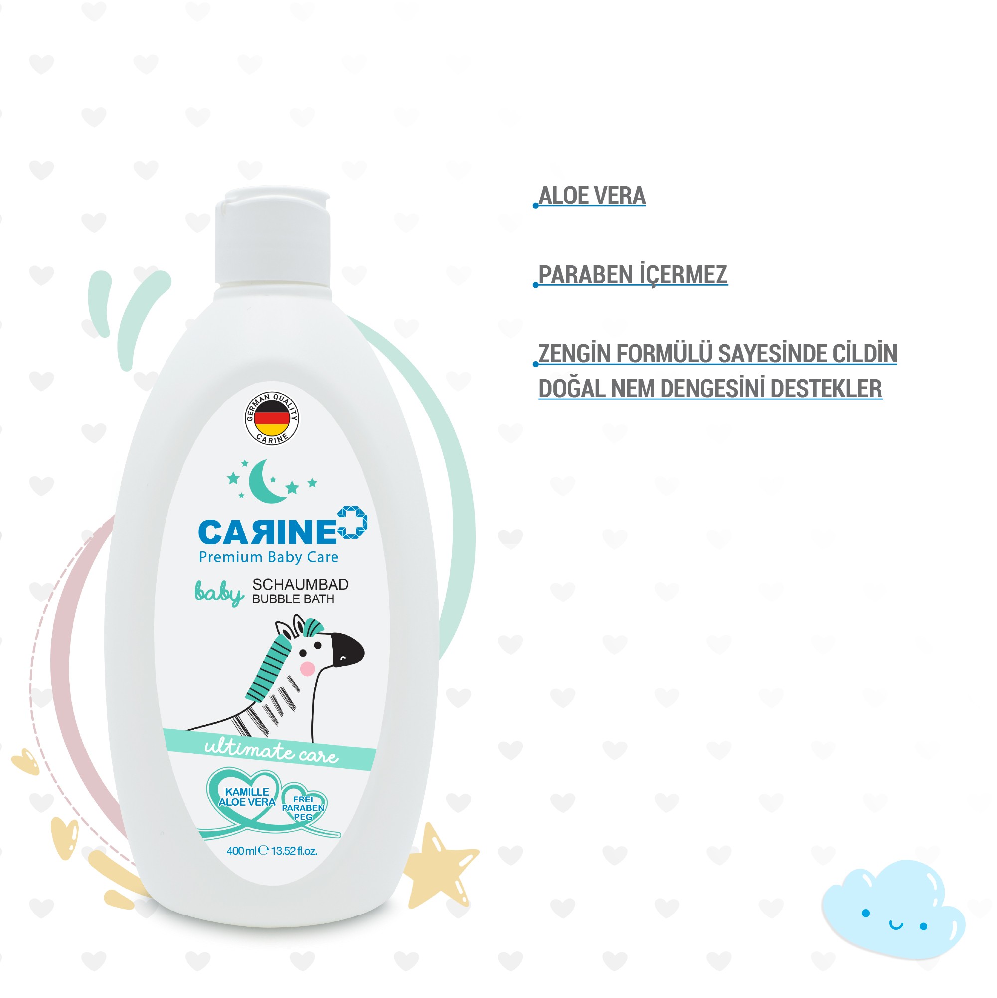 CARINE Bebek Banyo Köpüğü 400ml