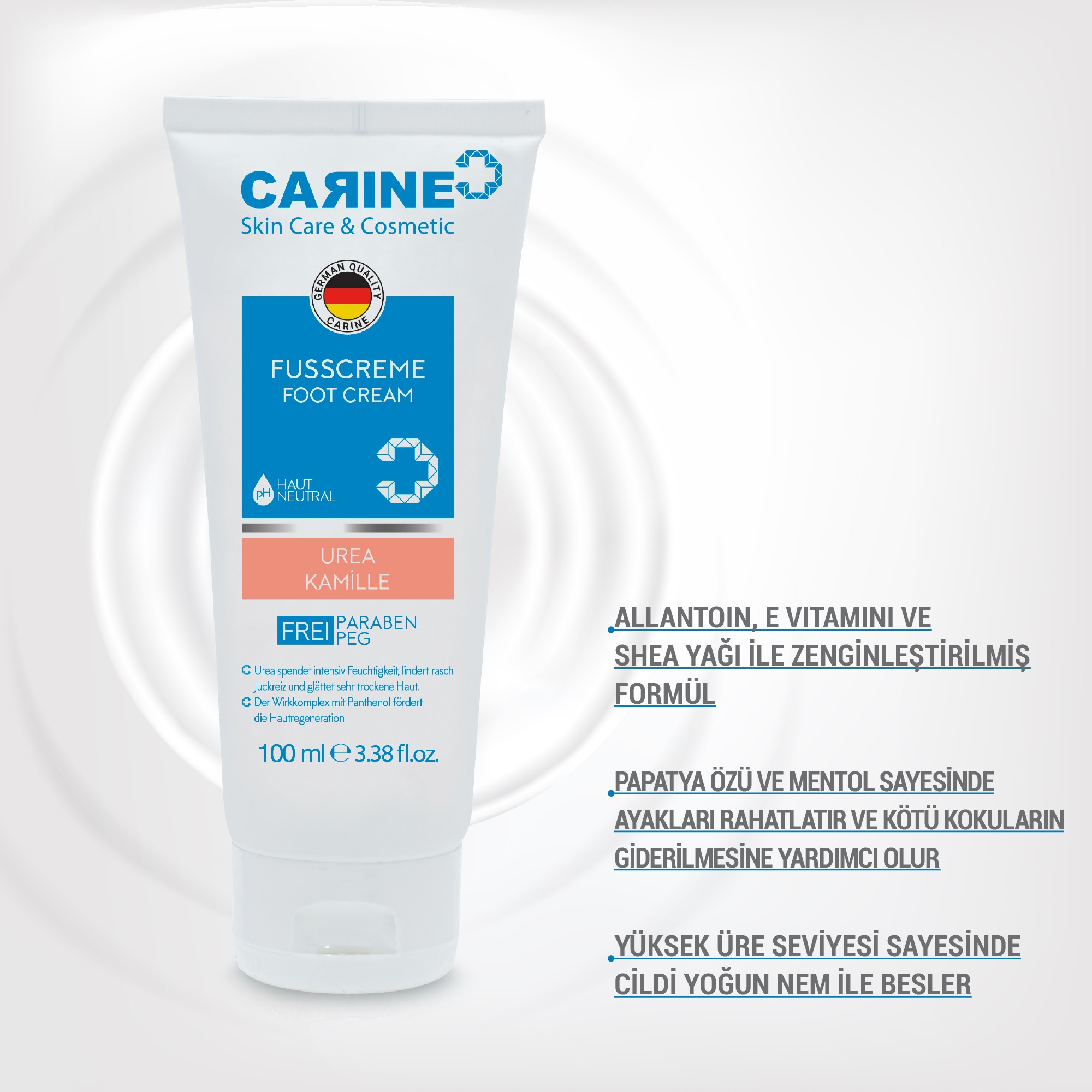 CARINE Ayak Bakım Kremi 100ml