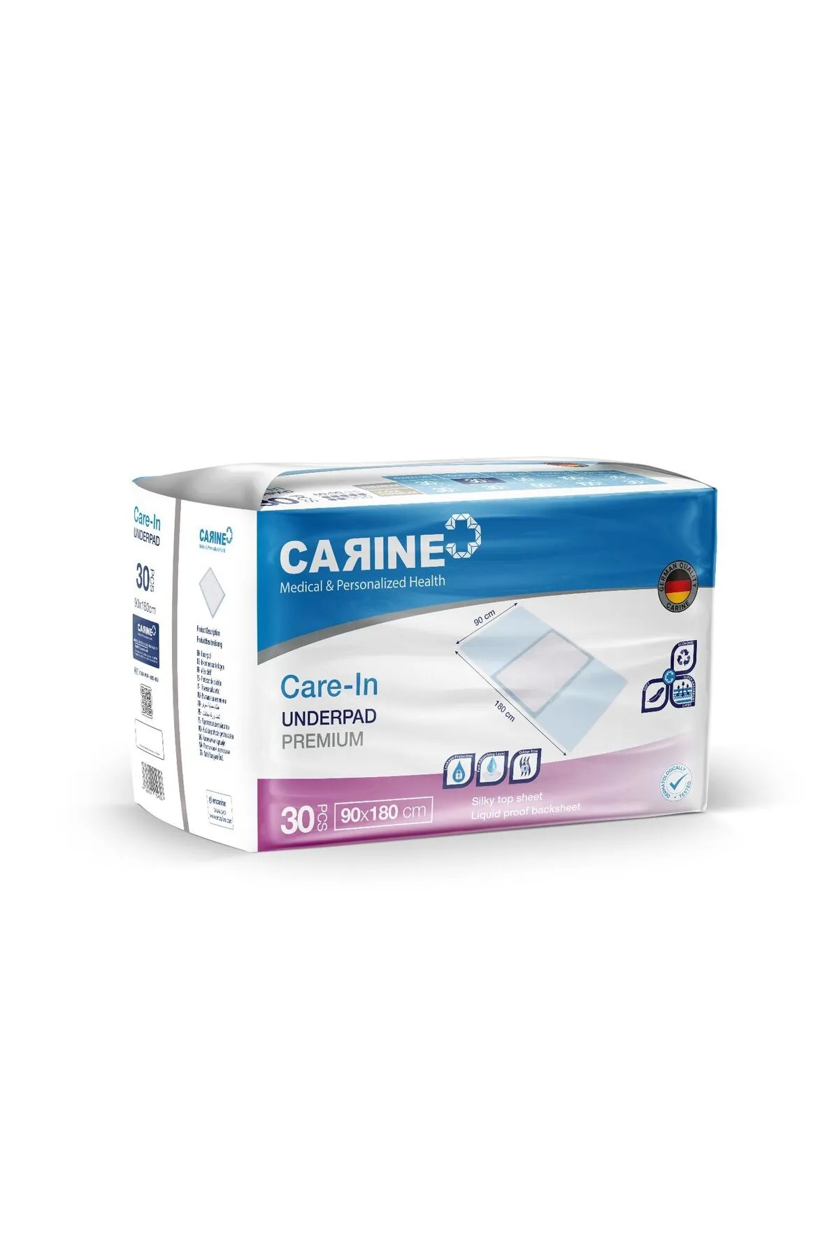CARINE Premium Bakım Örtüsü, 60cm x 90cm, 1600 ML