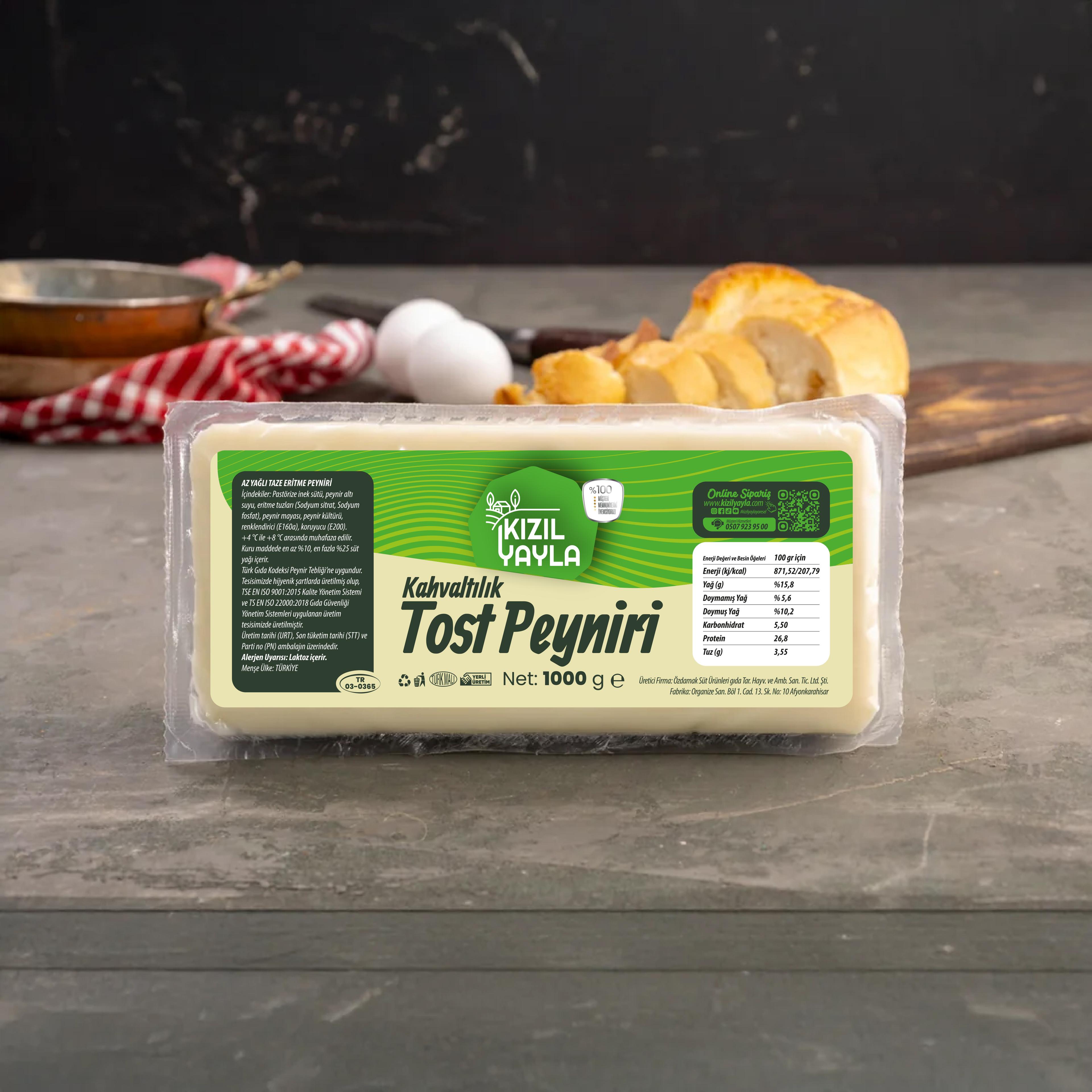 Kahvaltılık Tost Peyniri (1 KG)