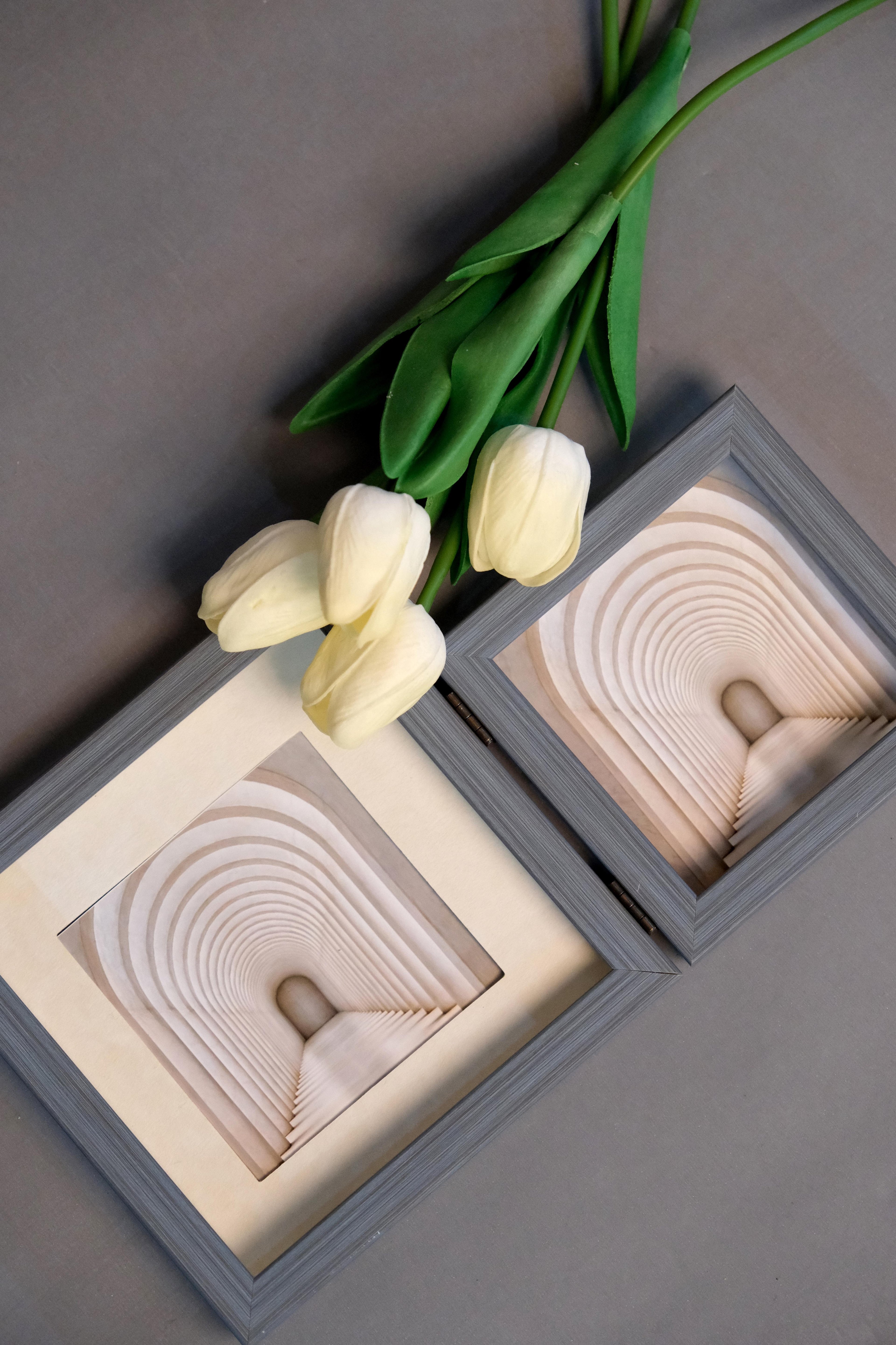MAVİ ÇİFTLİ ÇERÇEVE 15X15 CM 10X10 CM
