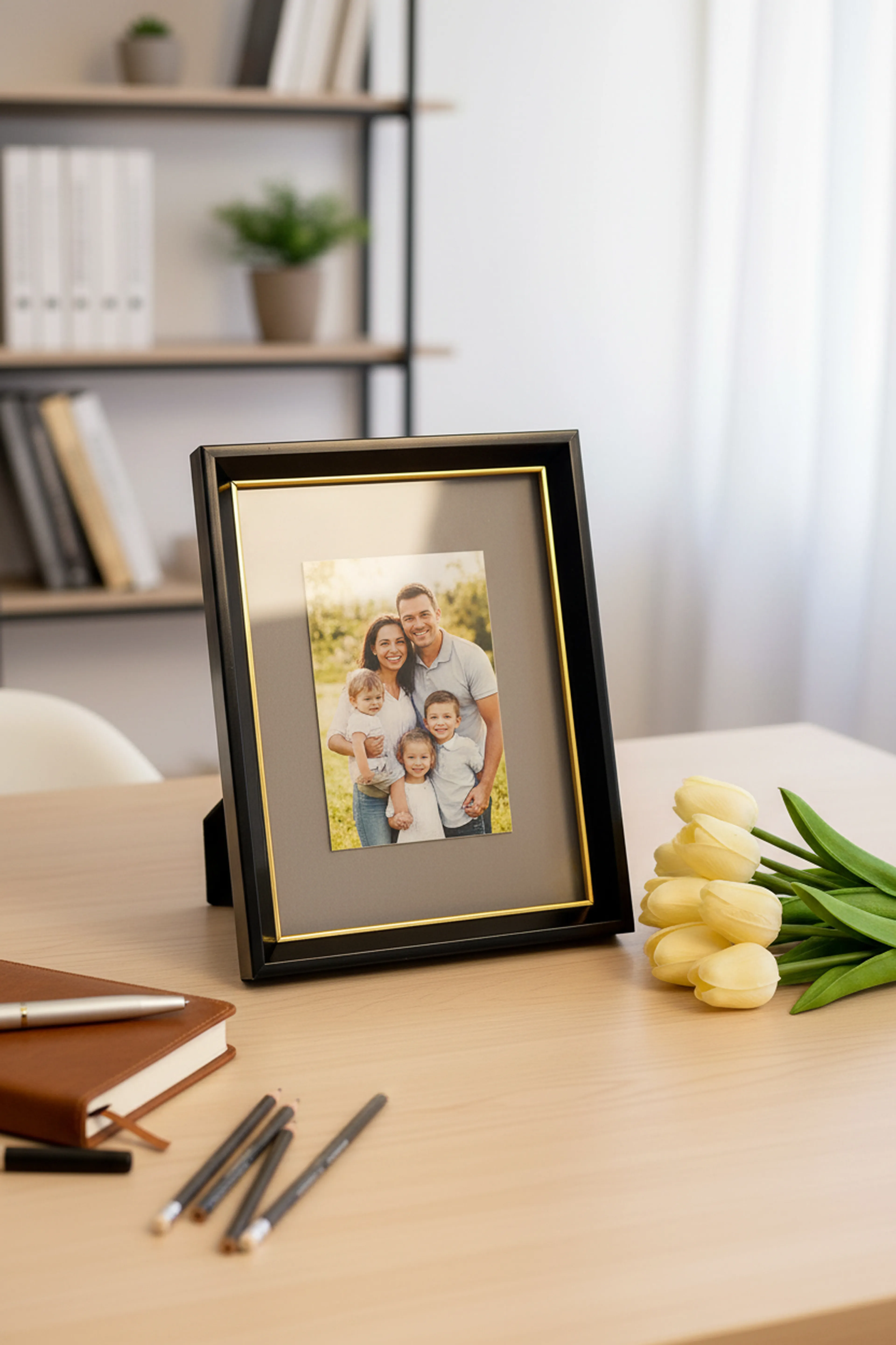 SİYAH GOLD KASALI ÇERÇEVE