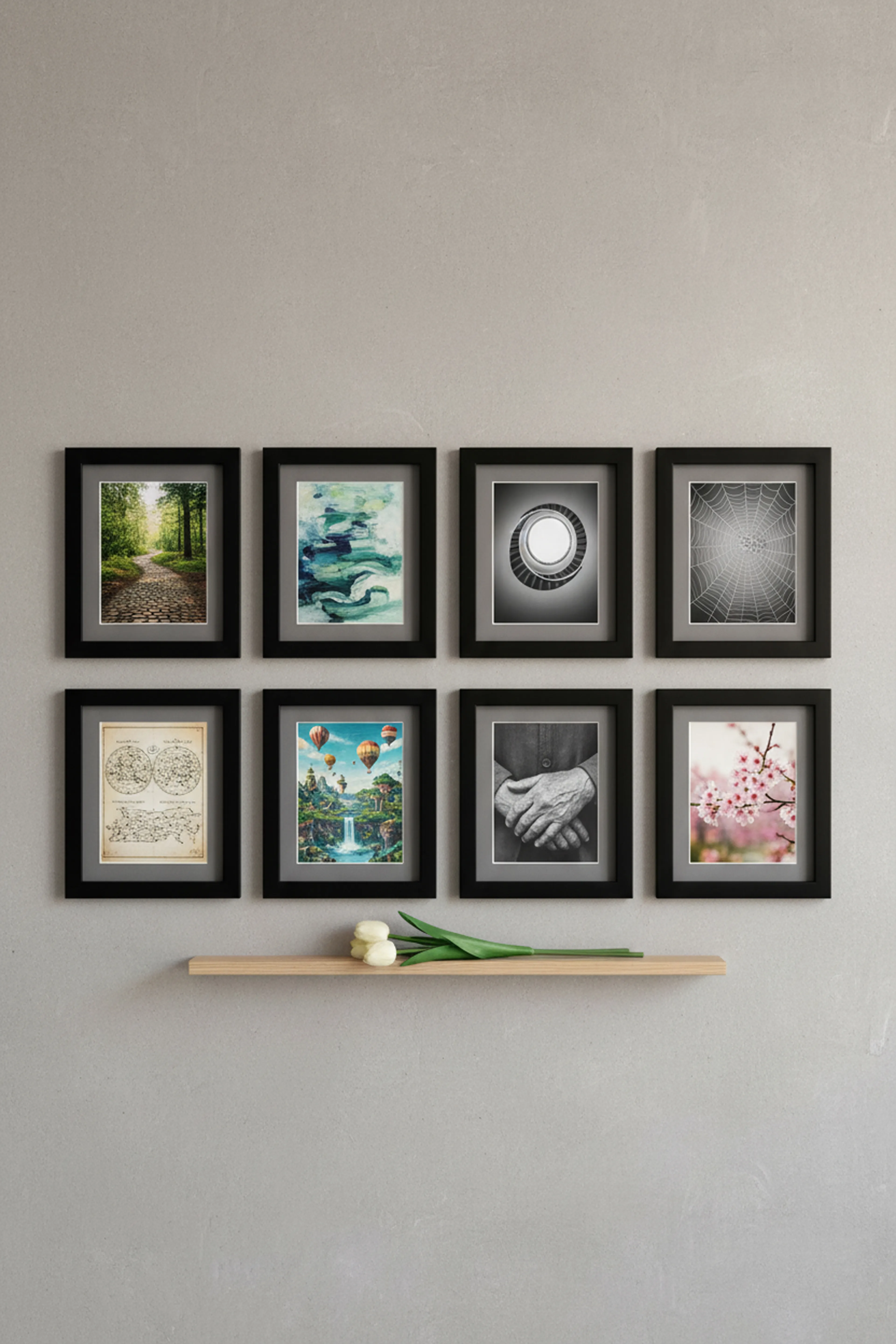 SİYAH DÜZ ÇERÇEVE