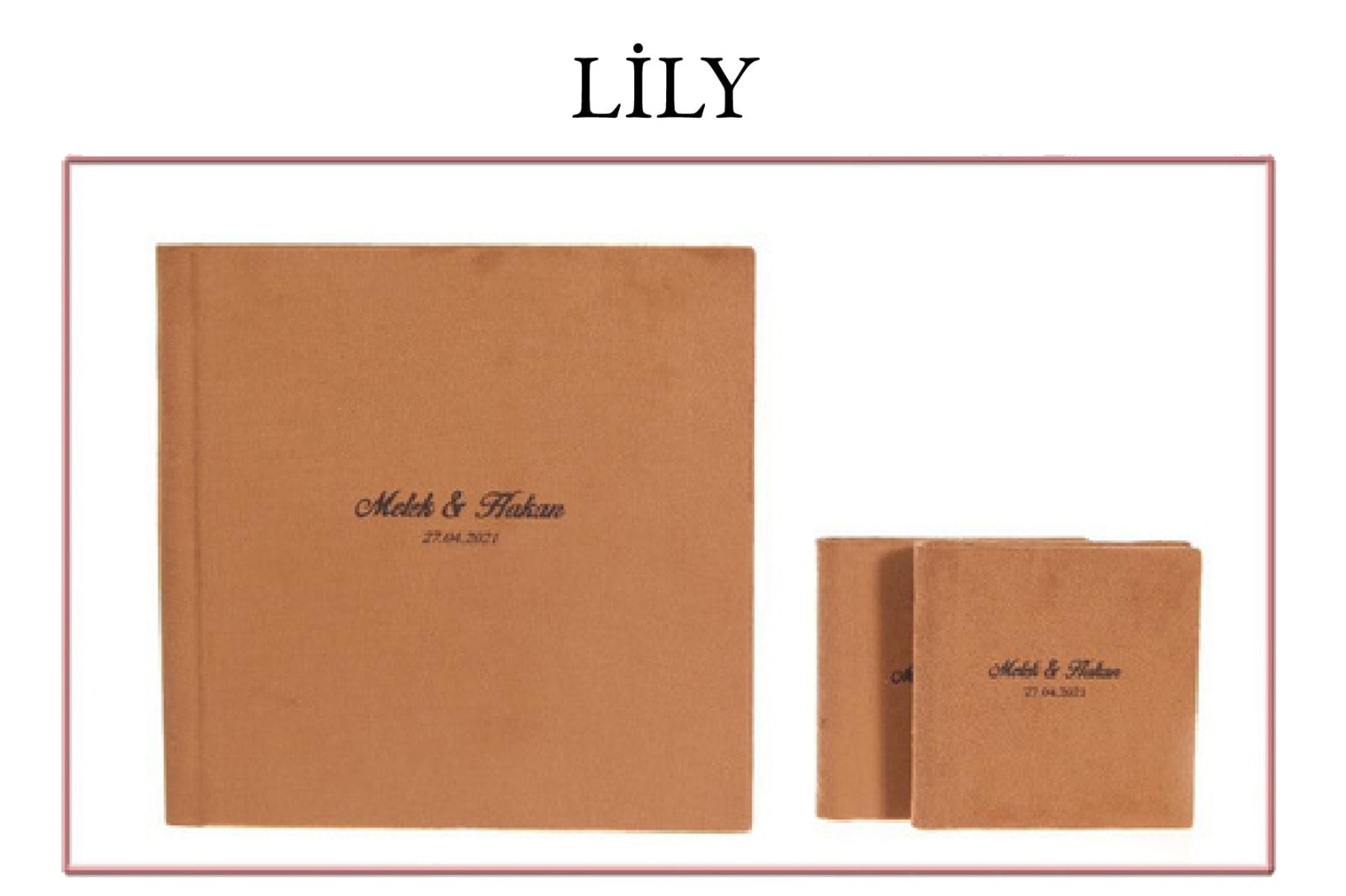 LİLY PANORAMİK ALBÜM 30X60 2 ADET AİLELİ