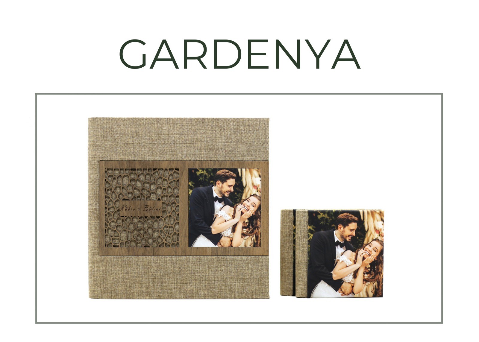GARDENYA PANORAMİK ALBÜM 30X60 2 ADET AİLELİ 