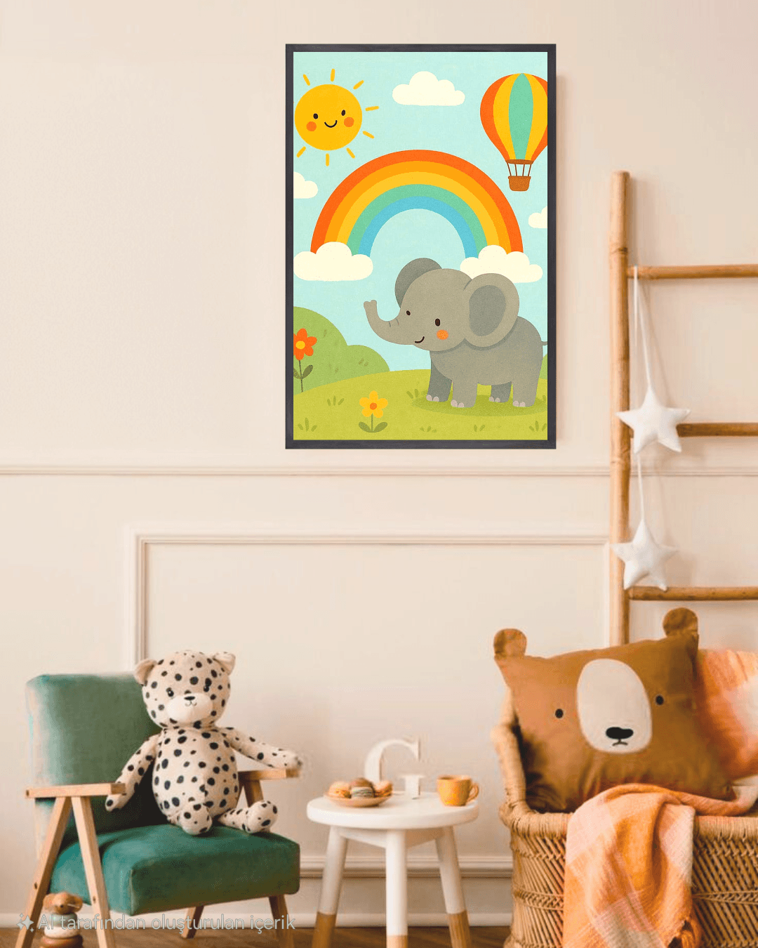 30x40 Çocuk Odası Çerçeveli Tablo