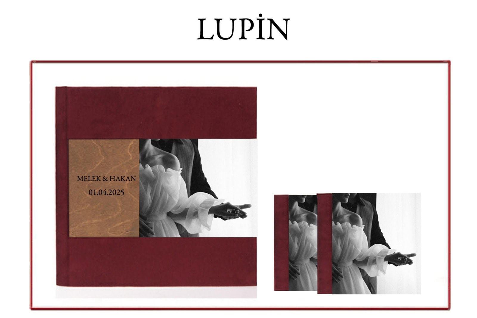LUPİN PANORAMİK ALBÜM 30X60 2 ADET AİLELİ