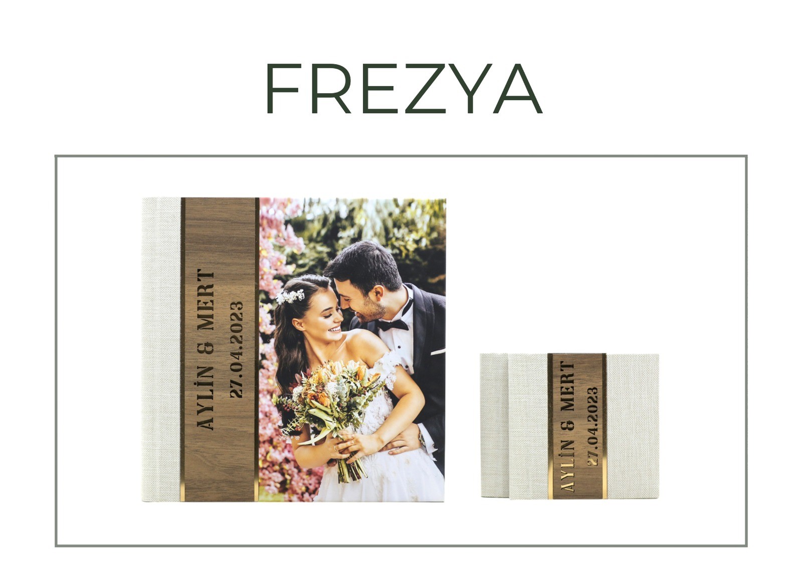 FREZYA PANORAMİK ALBÜM 30X60 2 ADET AİLELİ
